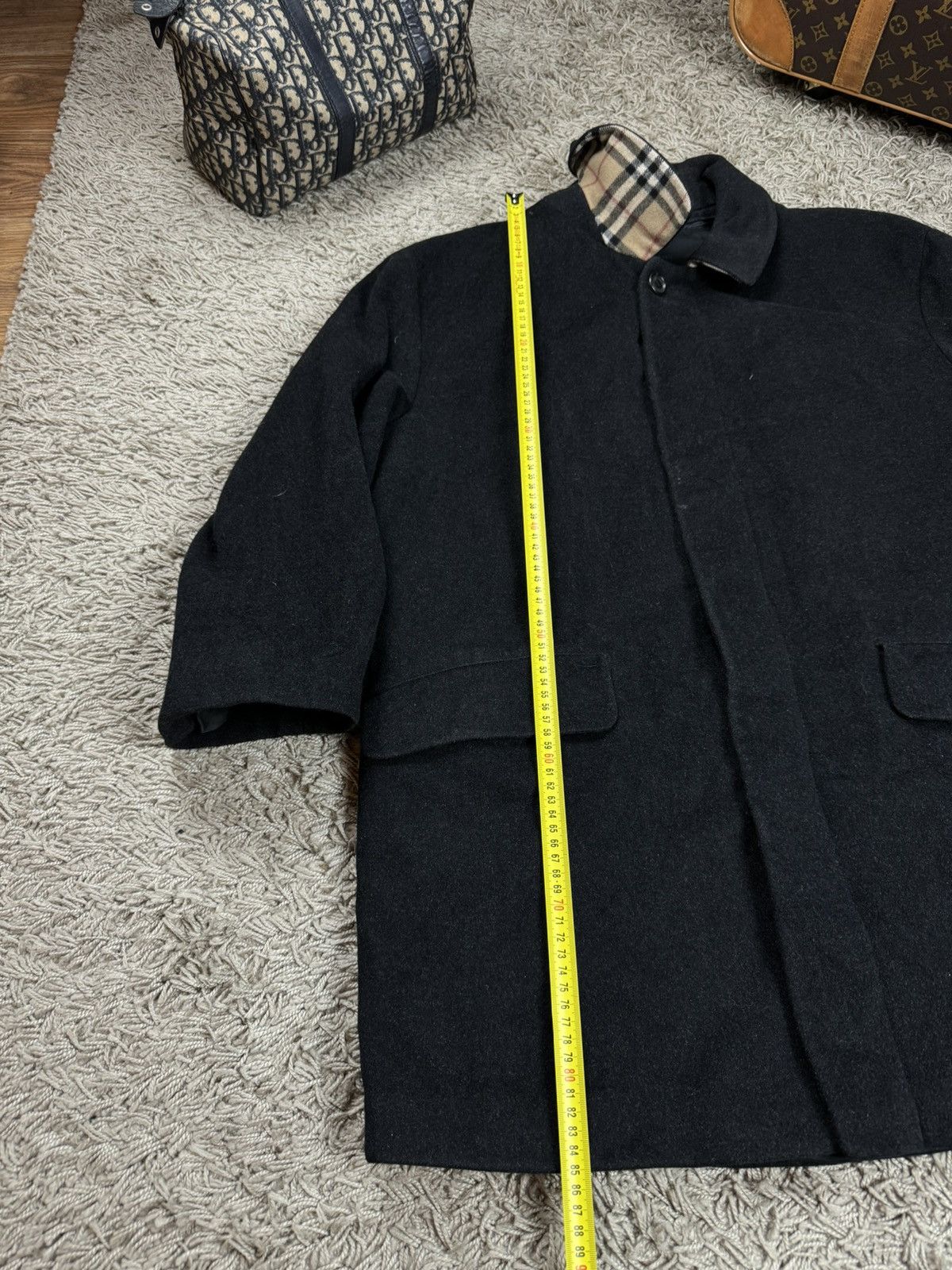 Burberry Cashmere coat Burberry Nova Check original luxury item Size US L / EU 52-54 / 3 - 8 Thumbnail