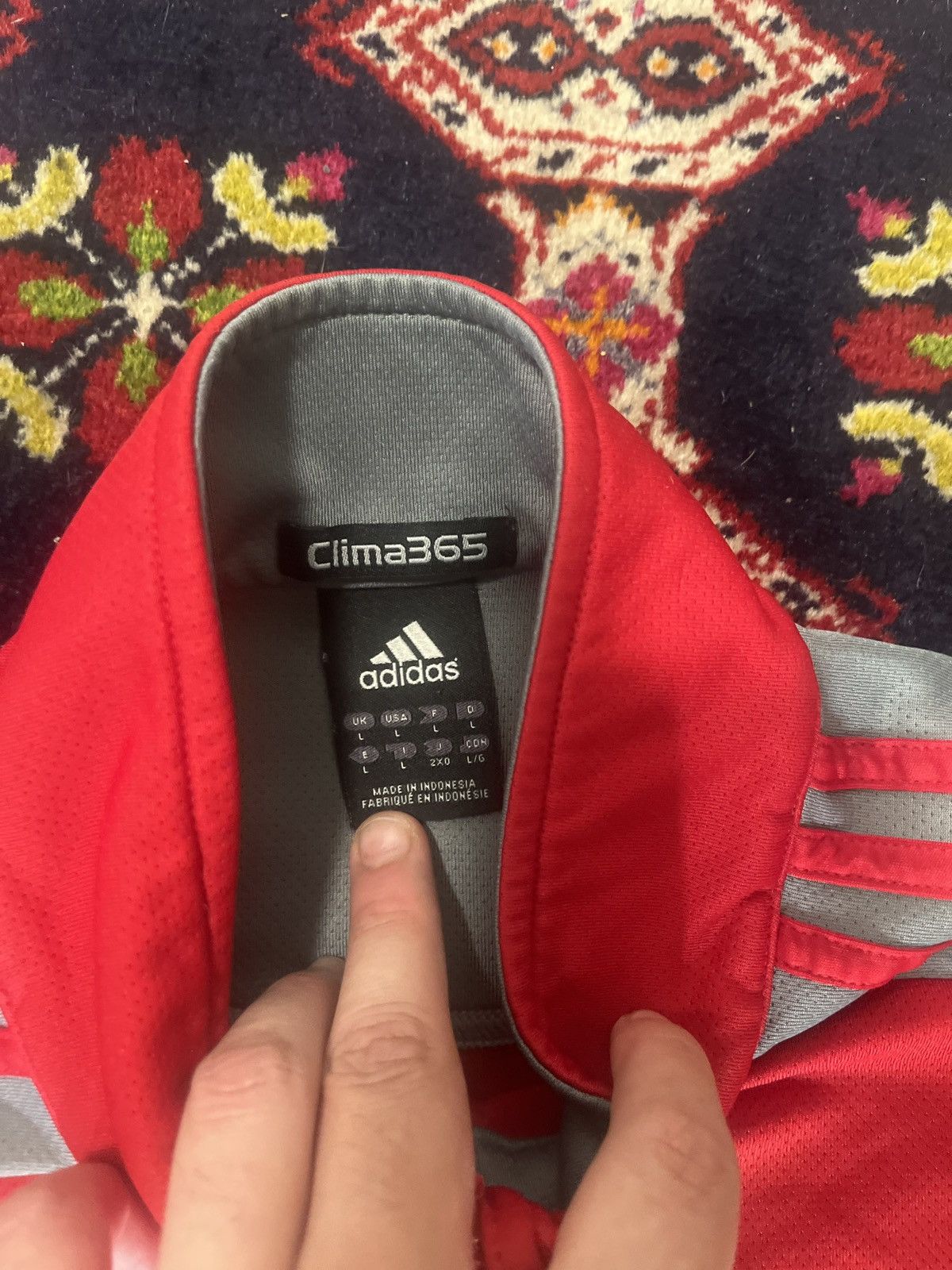 Adidas Y2K Adidas track jacket half zip size L Size US L / EU 52-54 / 3 - 4 Thumbnail