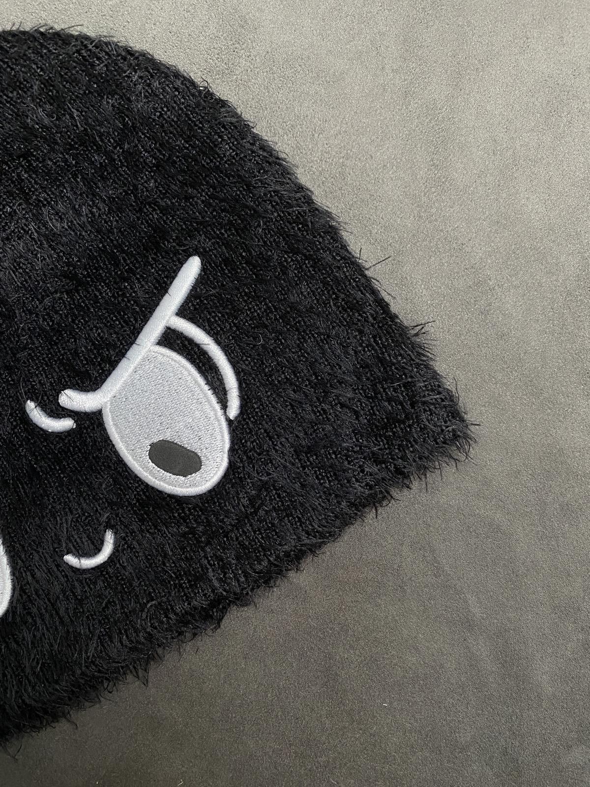 Designer × Named Collective Deadstock Named Collective No Cuff Knit Black Beanie OS Size ONE SIZE - 3 Thumbnail
