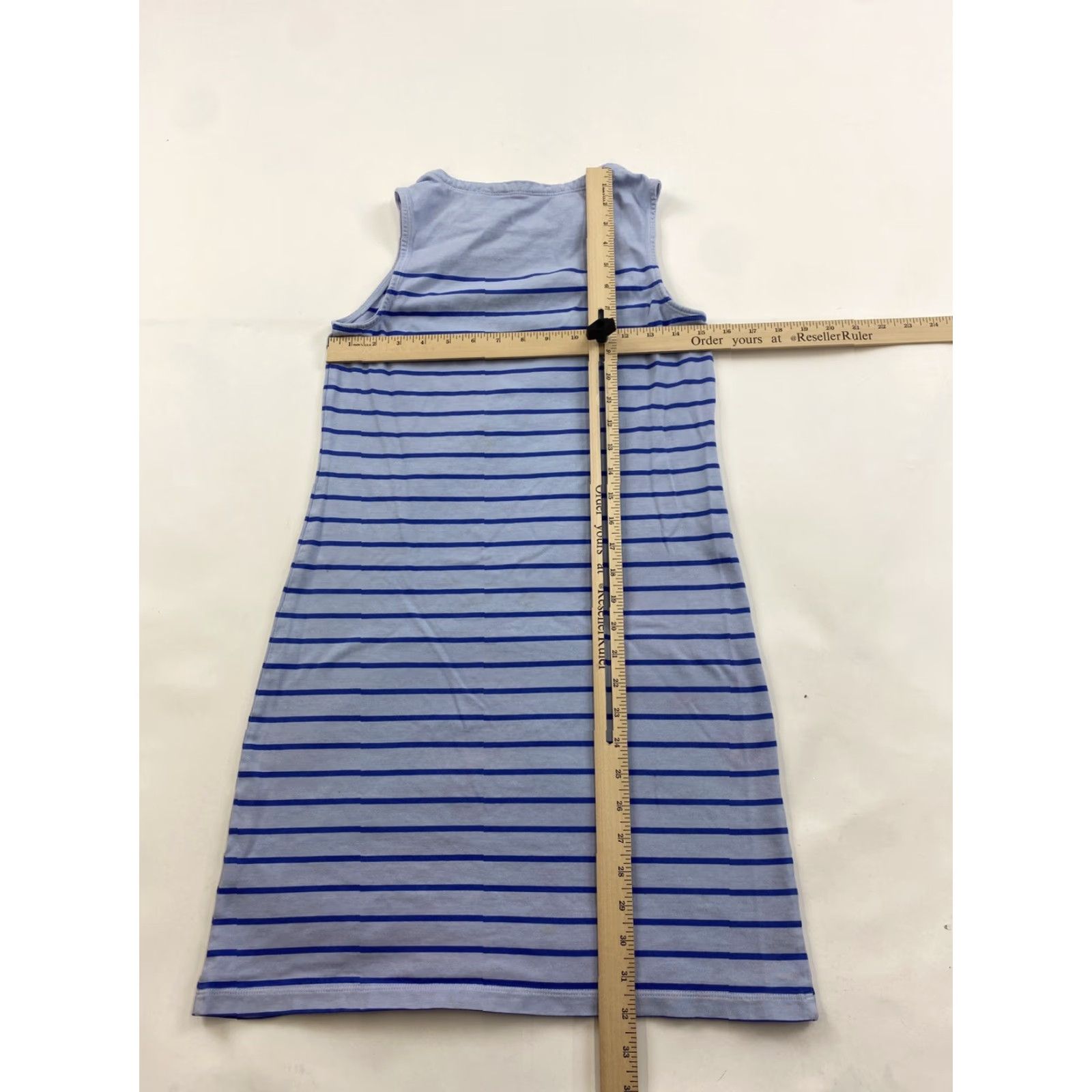 Vineyard Vines Vineyard Vines Dress Womens 2XS XXS Blue Striped Casual A-Line Shirt Dress Size XXS / US 00 / IT 34 - 3 Thumbnail