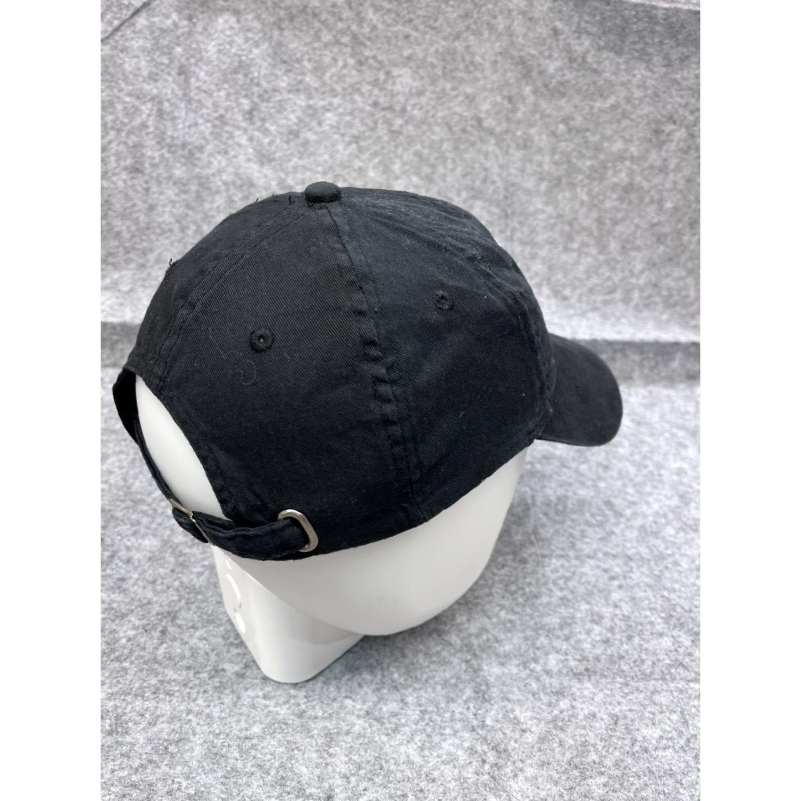 Vintage Headshot Hat Cap Adjustable One Size Black Polyester Blend - Classic Baseball Cap - Unisex Adults - Outdoor Logo - Casual Wear Size ONE SIZE - 7 Thumbnail