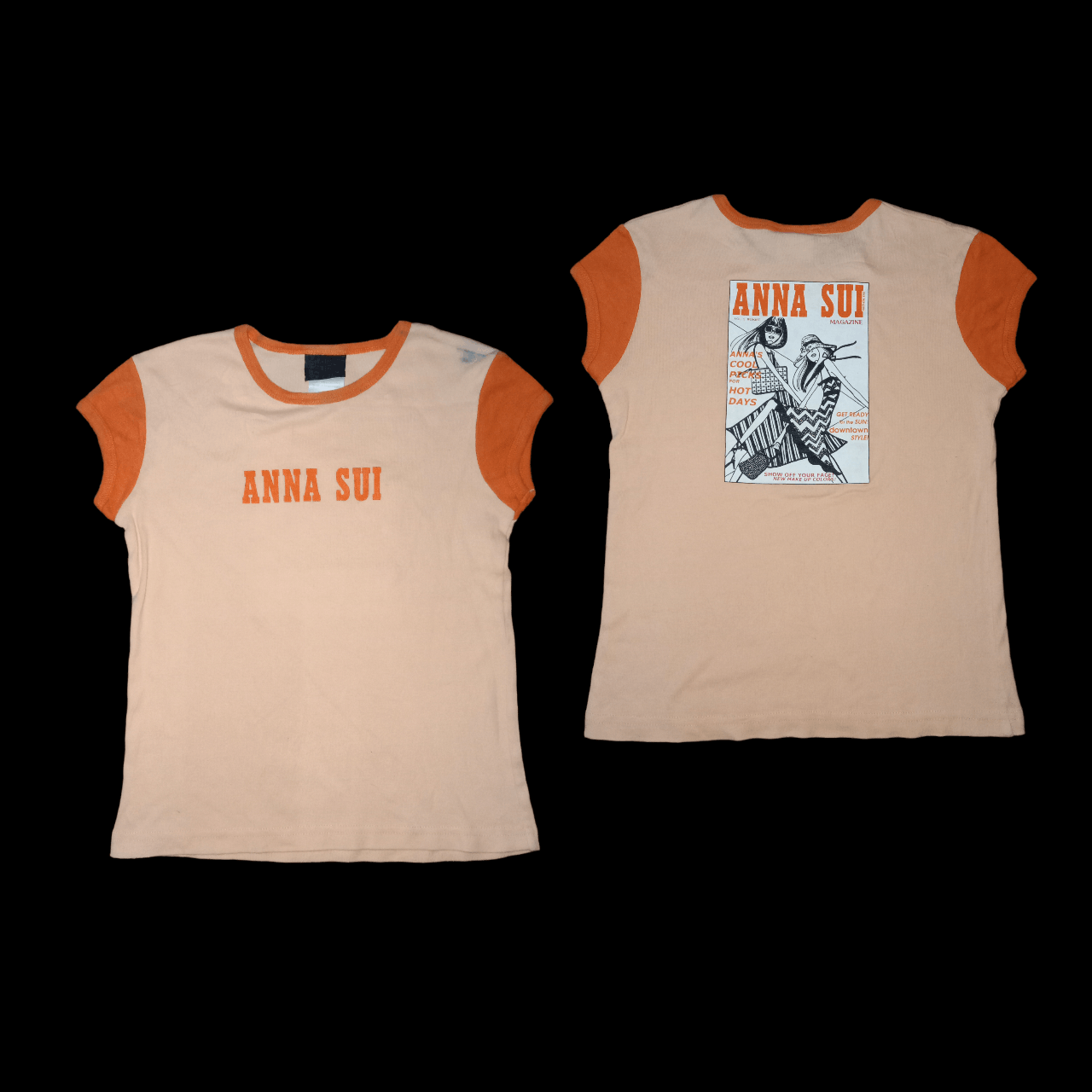 Anna Sui Vintage ANNA SUI Short Sleeve Tshirt Size M / US 6-8 / IT 42-44 - 1 Thumbnail