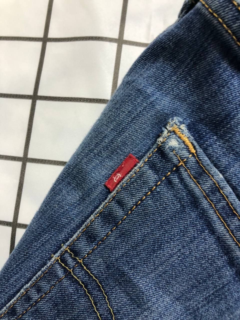 Levi's Levis Mens 502 Straight Jeans Blue Medium Wash Denim Size US 31 - 18 Thumbnail