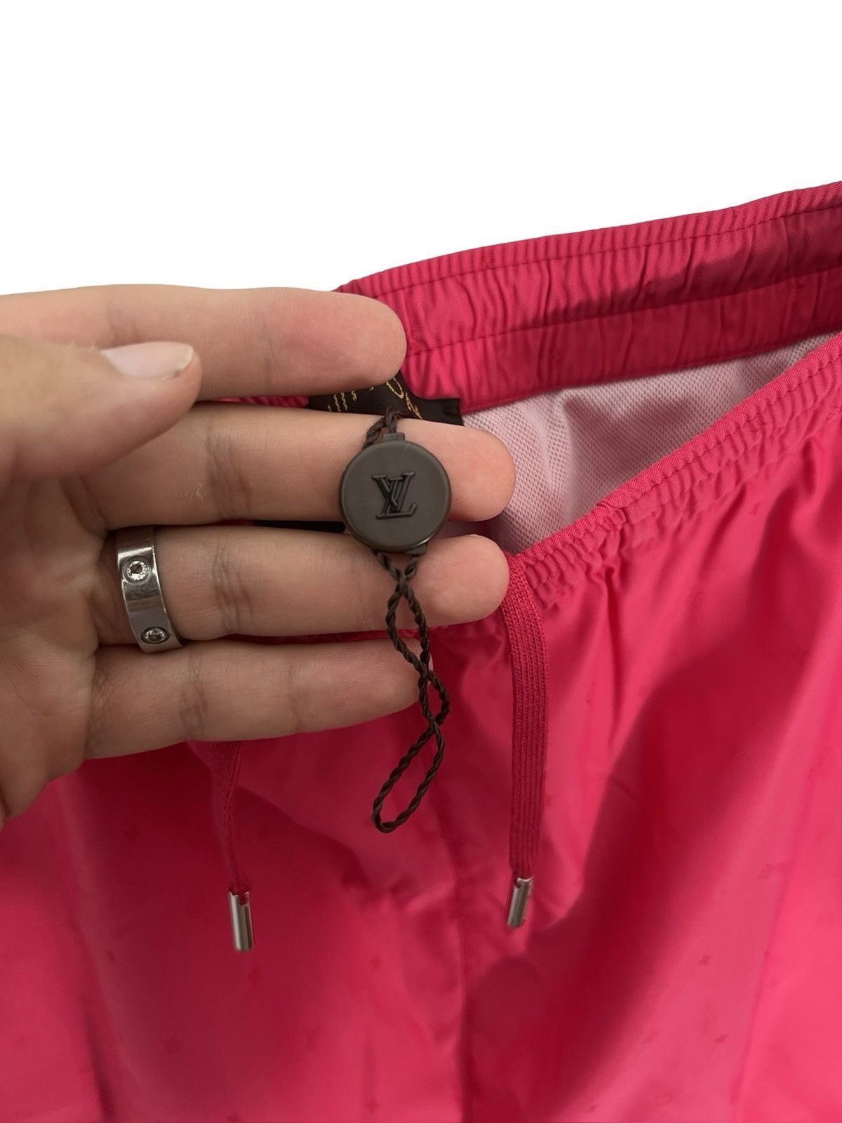 Louis Vuitton Louis Vuitton Monogram Swim Shorts – Pink Size US 30 / EU 46 - 4 Thumbnail