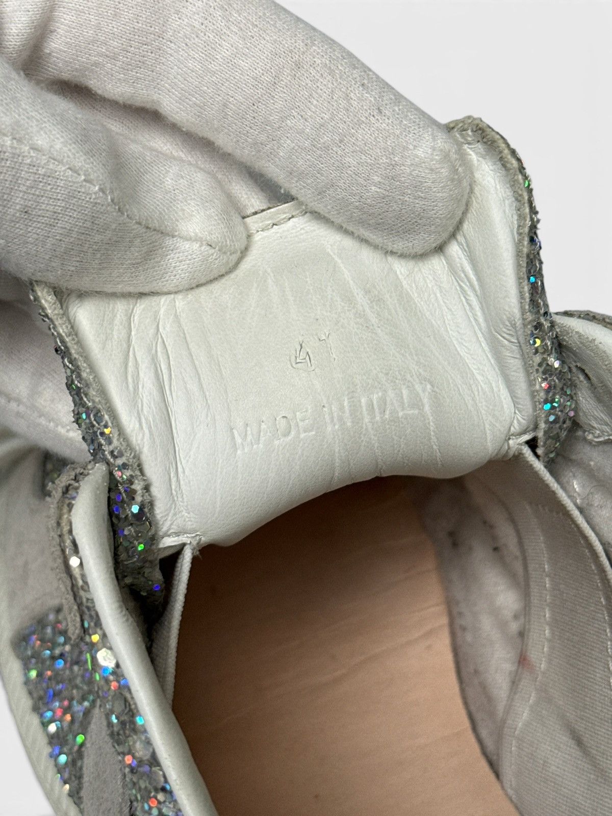 Maison Margiela Maison Margiela GAT Glitter/Suede Size US 8 / EU 41 - 10 Thumbnail