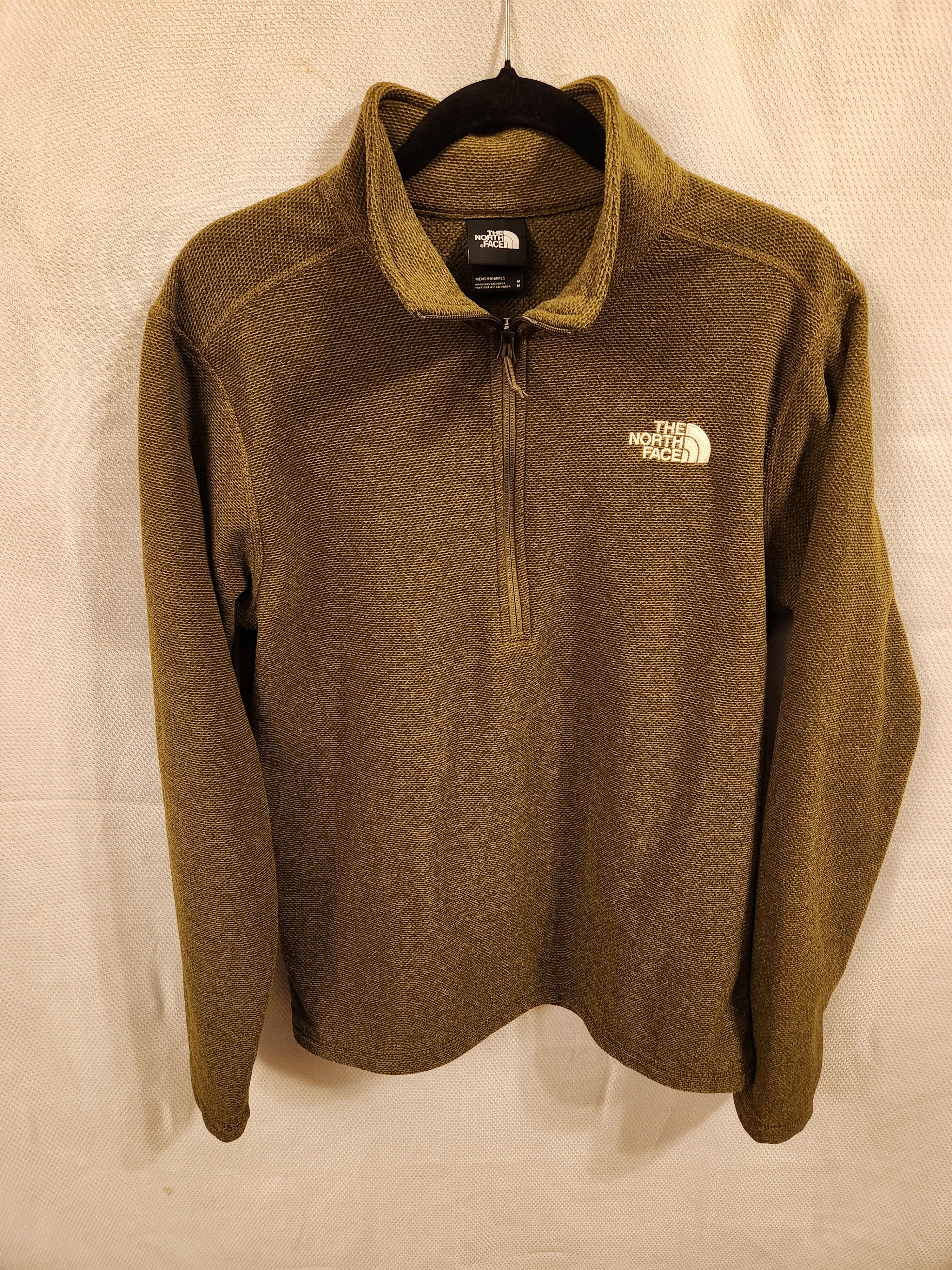 The North Face Men's 1/4 Zip Pullover Sweater Size US M / EU 48-50 / 2 - 1 Thumbnail