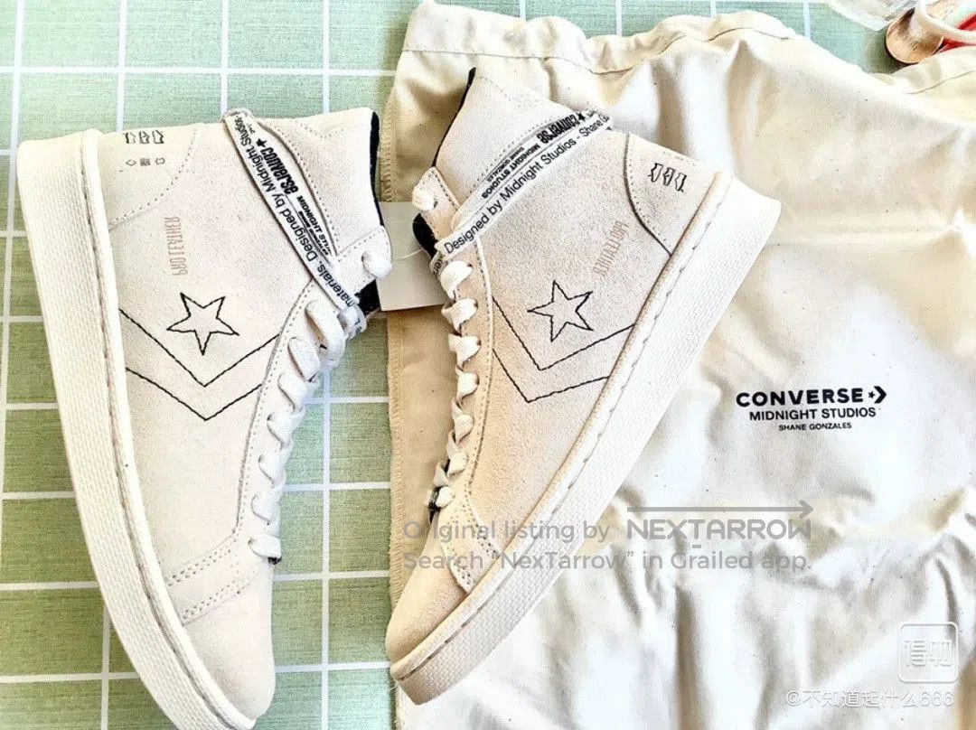 Converse Converse x Midnight Studios Pro Leather Sneakers. Size US 11 / EU 44 - 5 Thumbnail