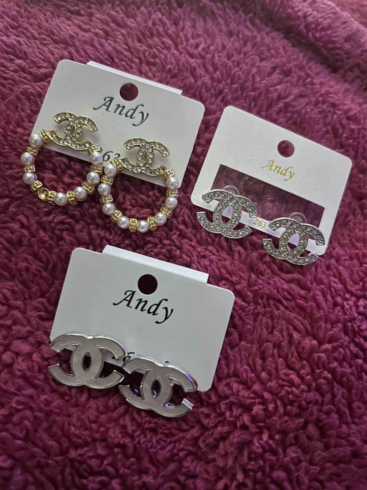 Other Chanel inspired earrings Size ONE SIZE - 3 Thumbnail