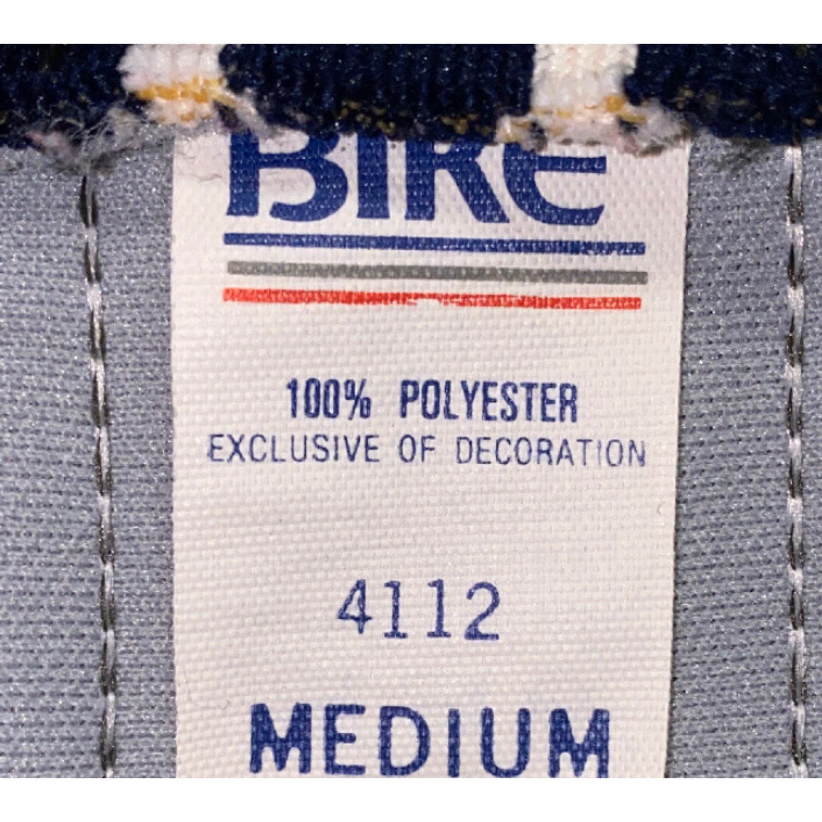 Vintage Bike Womens Zip Fly Pants Gray/Navy Blue M 33x23 Casual Womens Regular Mid Rise Flat Front Polyester Bands Zip Fly 33x23 Size 32" / US 10 / IT 46 - 5 Thumbnail