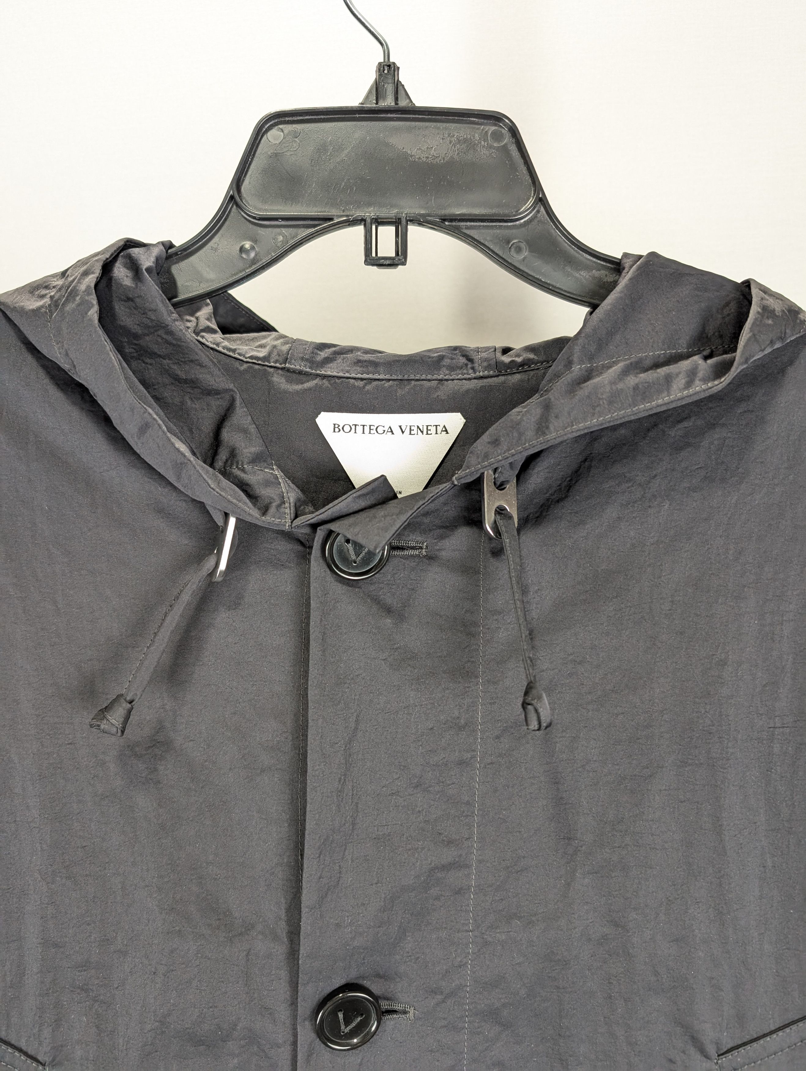 Bottega Veneta o1rshd1 Nylon Tech Blouson in Black Size US L / EU 52-54 / 3 - 3 Thumbnail