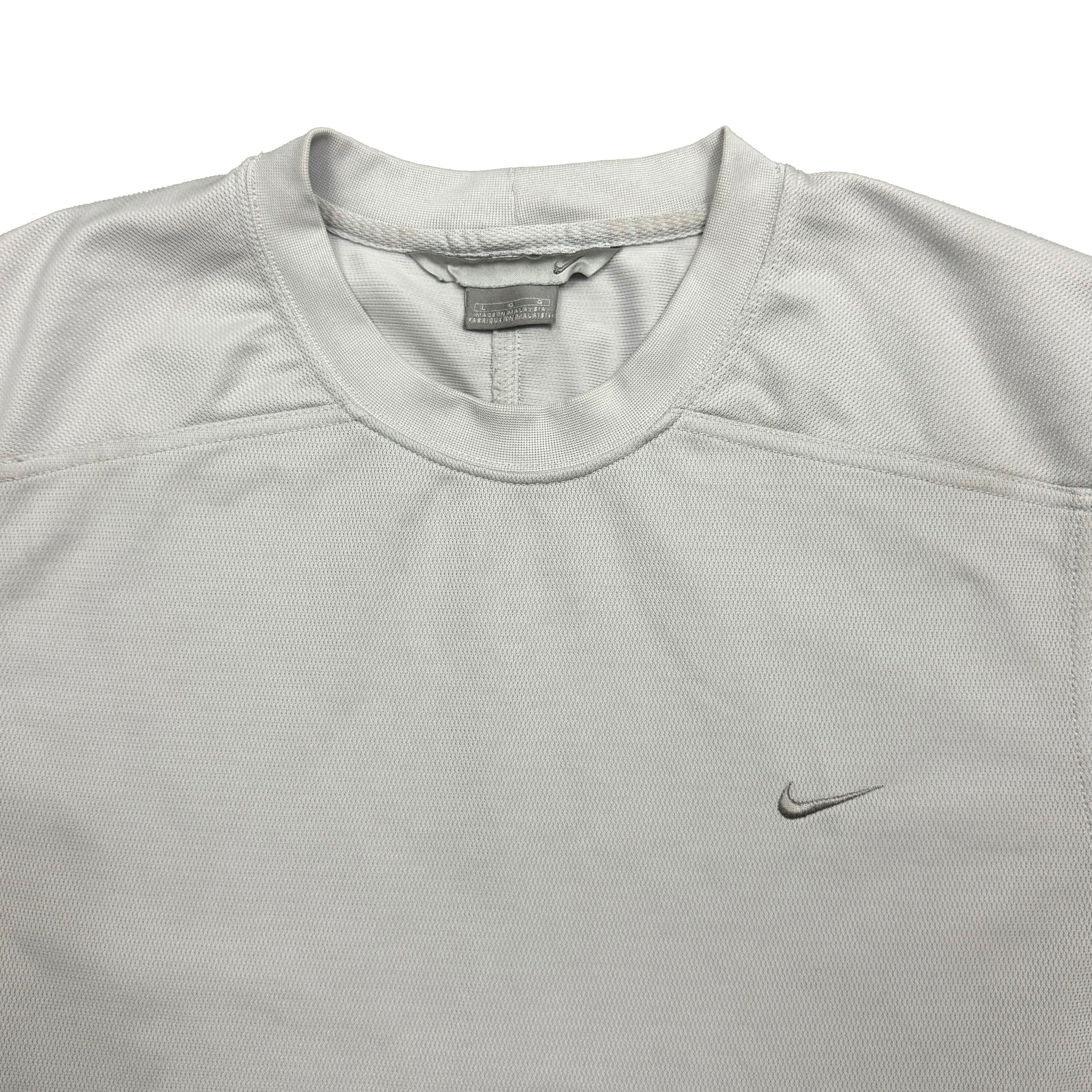 Nike × Vintage VTG Y2K 00s Nike Mini Swoosh Technical Athletic Shirt Size US L / EU 52-54 / 3 - 2 Thumbnail