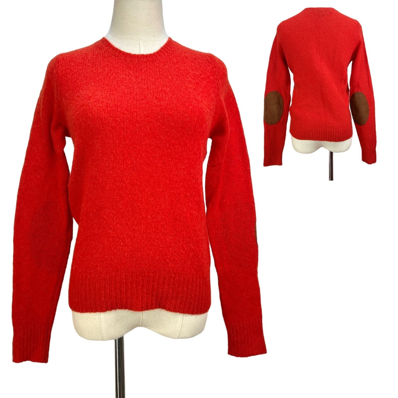Ralph Lauren Ralph Lauren Crewneck Wool Pullover Sweater Red Size M / US 6-8 / IT 42-44 - 1 Thumbnail