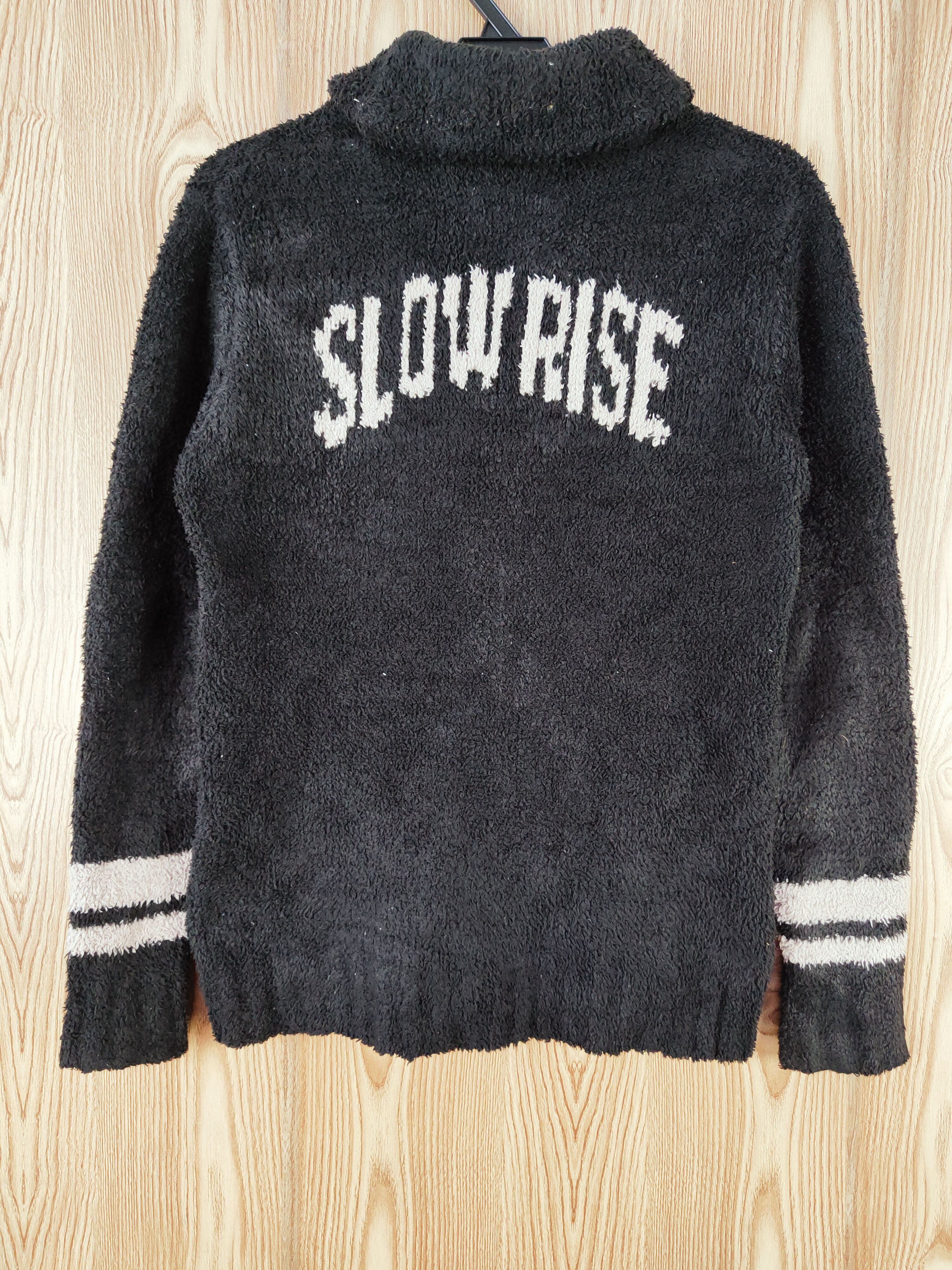 Japanese Brand Bayflow slow rise Black fleece Knitwear Cardigan #W263 Size M / US 6-8 / IT 42-44 - 9 Thumbnail
