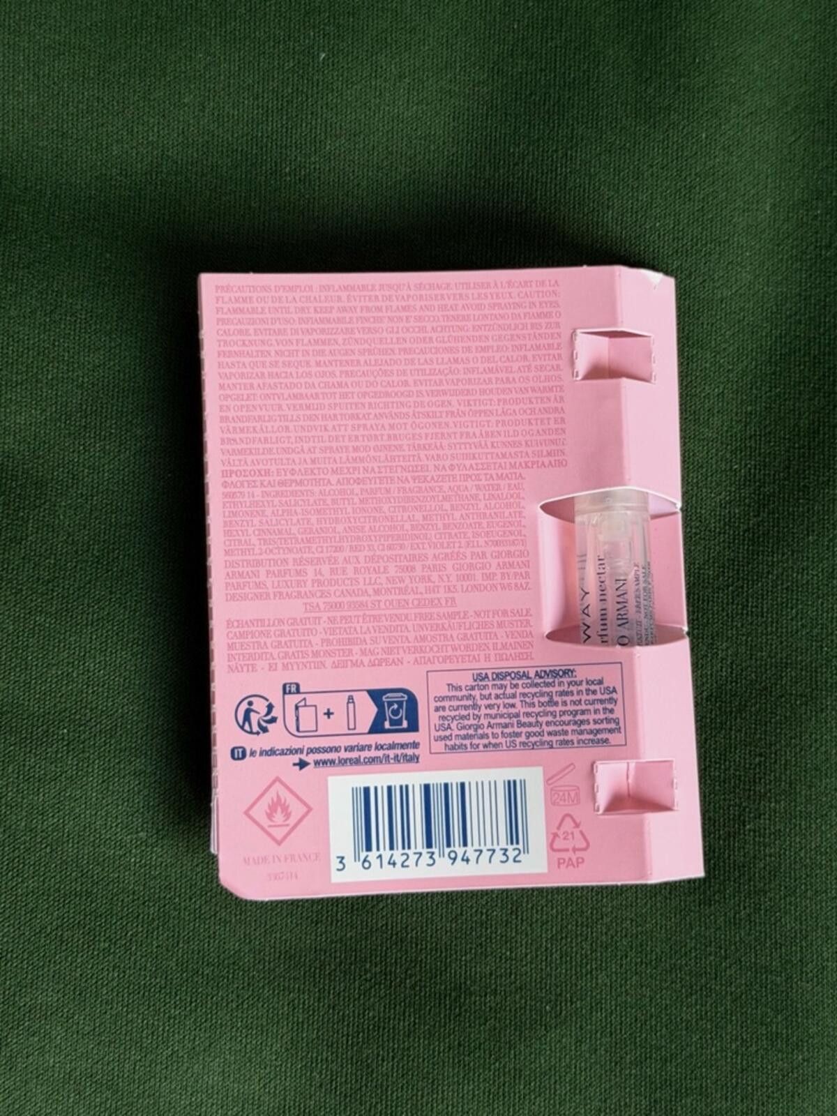Giorgio Armani Giorgio Armani / My Way Nectar EDP Sample Size ONE SIZE - 2 Thumbnail