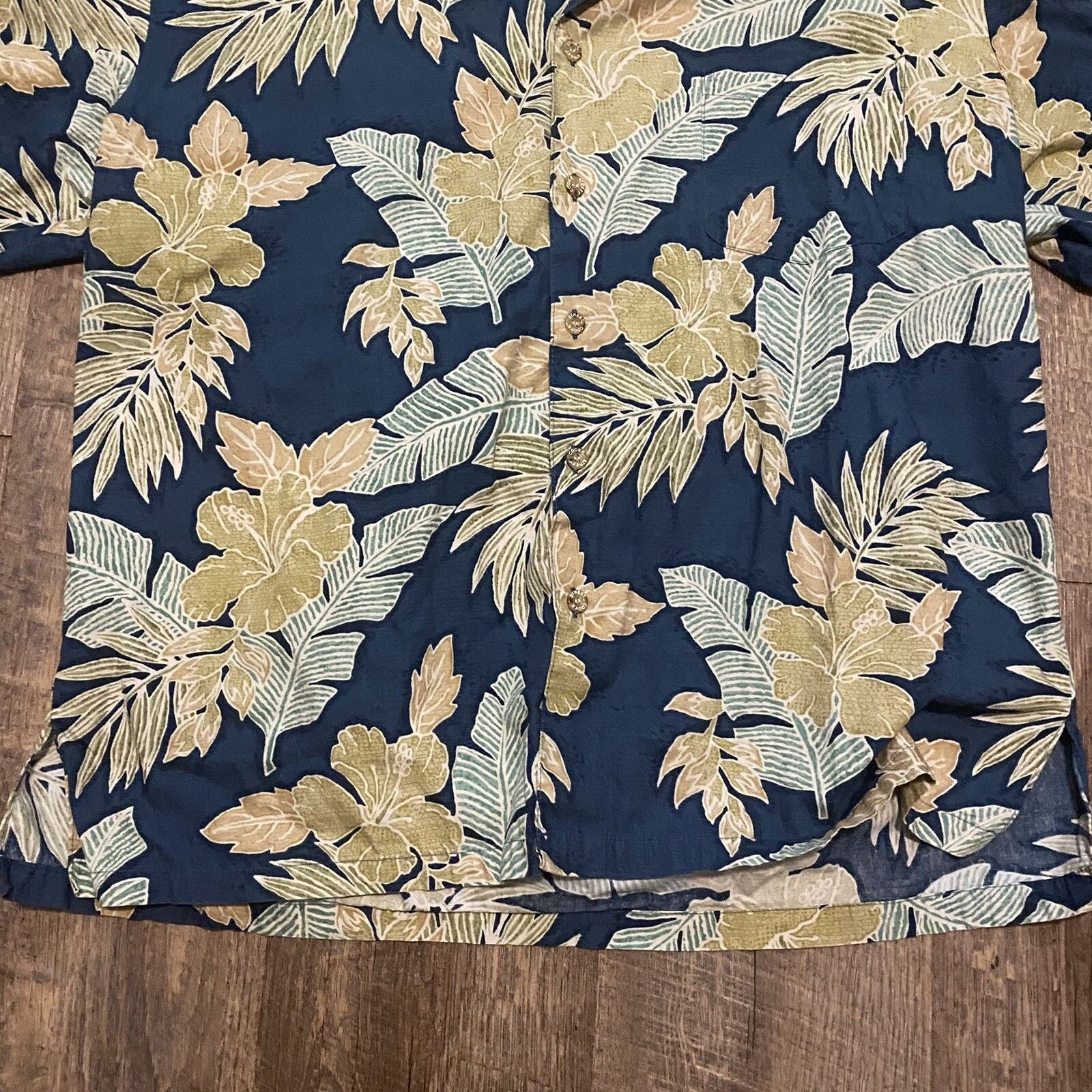 Other Cooke Street Hawaiian Blue Floral Shirt Hawaii USA Mens XL Size US XL / EU 56 / 4 - 3 Thumbnail
