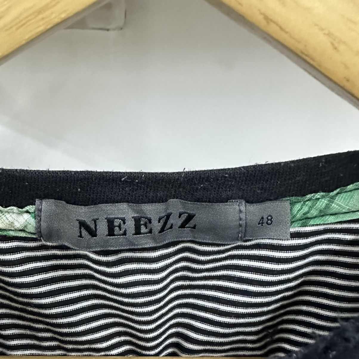 semanticdesign DISTRESSED VINTAGE PATTERN STRIPE BOXY TSHIRT JAPANESE BRAND Size US M / EU 48-50 / 2 - 10 Thumbnail