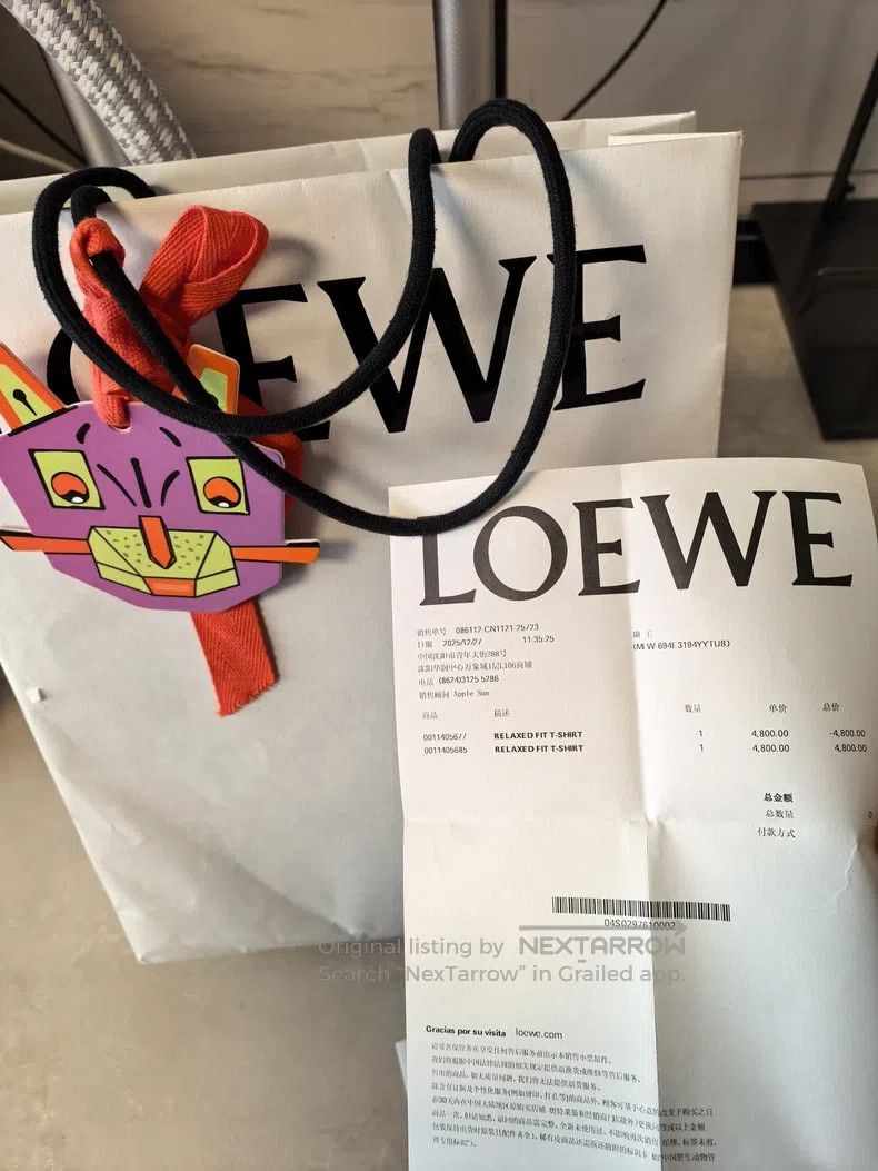 Loewe Loewe Short Sleeve T-Shirts Size US L / EU 52-54 / 3 - 5 Thumbnail