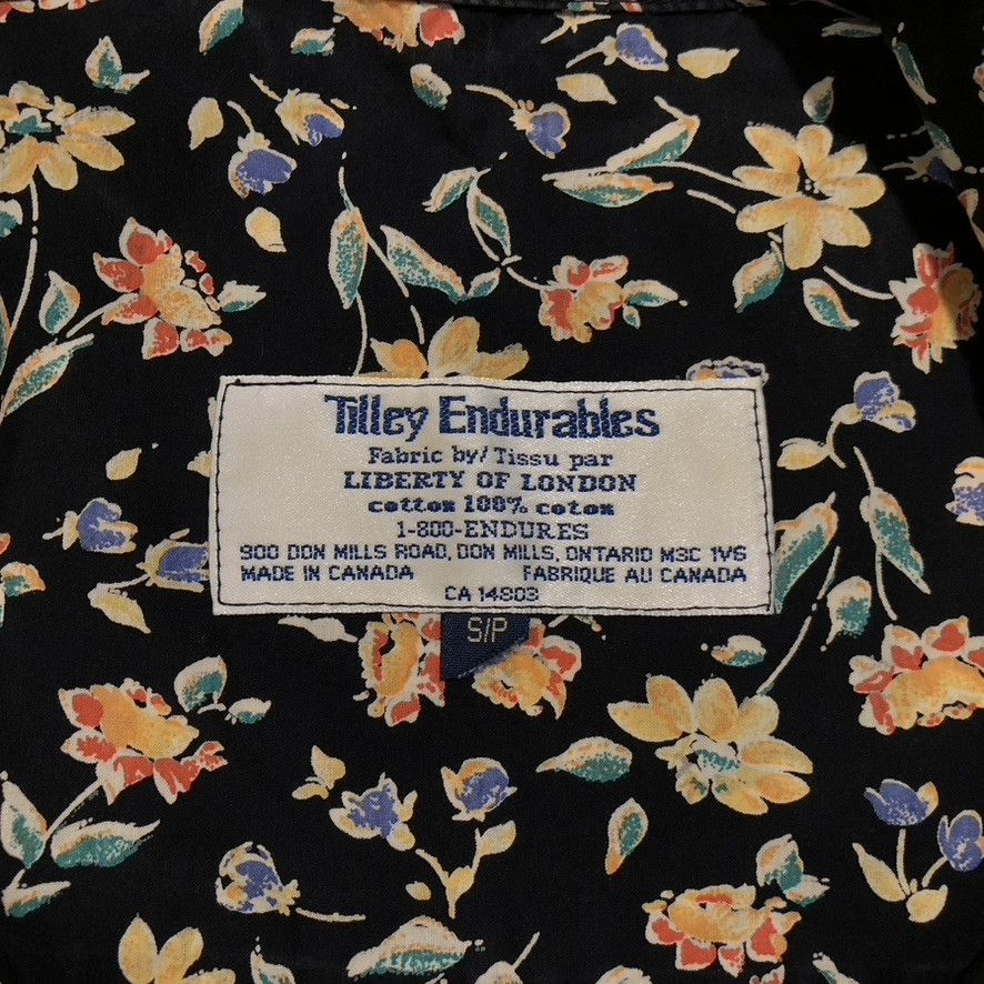 Liberty London Vintage Tilley-made Short Sleeve Button Down Floral Size US S / EU 44-46 / 1 - 7 Thumbnail