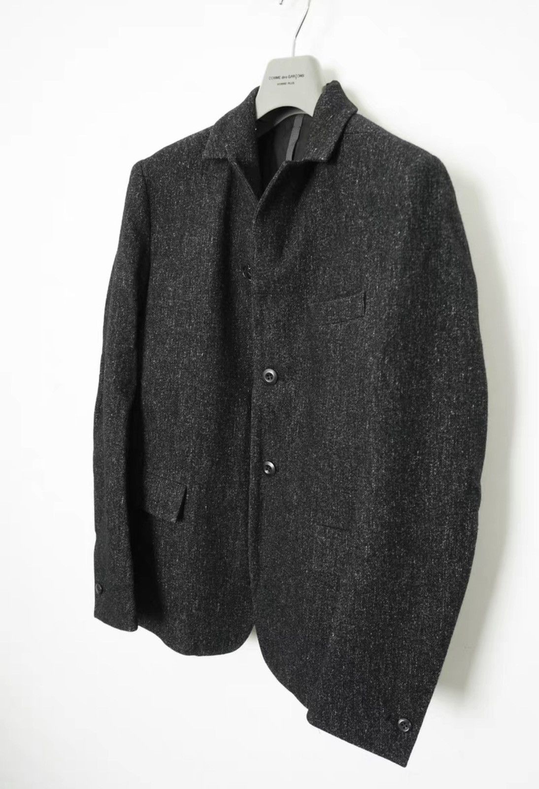 Kazuki Kuraishi Kazuyuki Wool Blend Heather Jacket / Blazer Size US XS / EU 42 / 0 - 3 Thumbnail