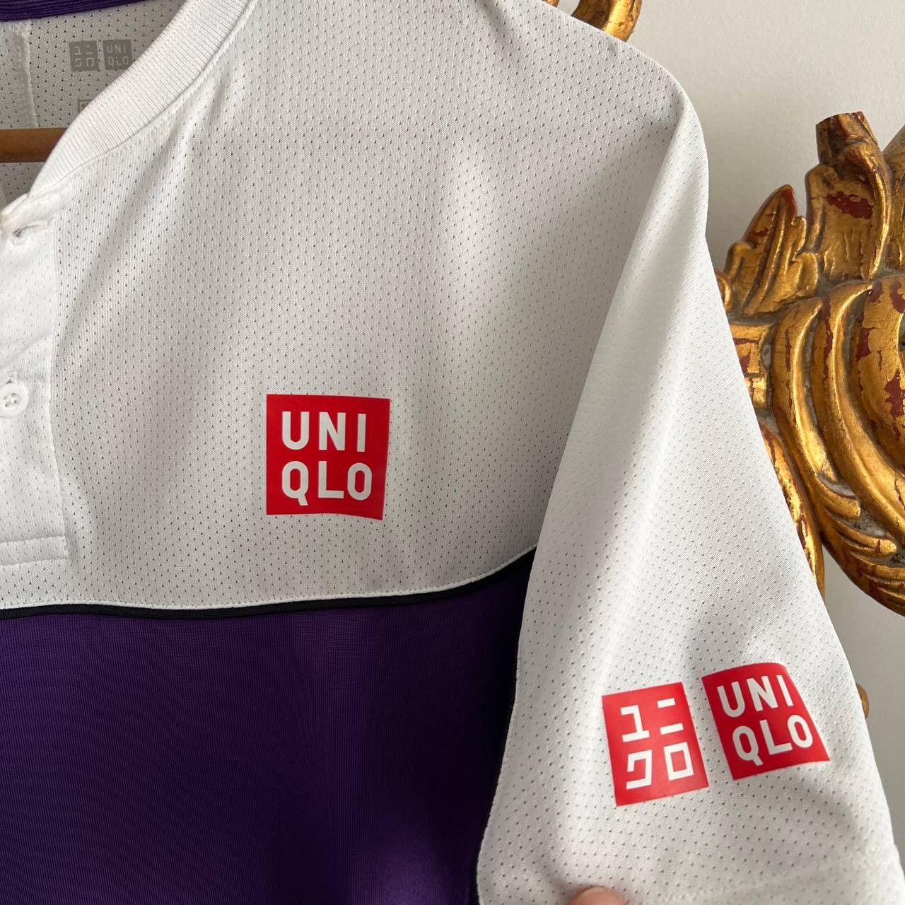 Uniqlo Uniqlo Roger Federer RF Shirt Jersey Sz M Size US M / EU 48-50 / 2 - 5 Thumbnail
