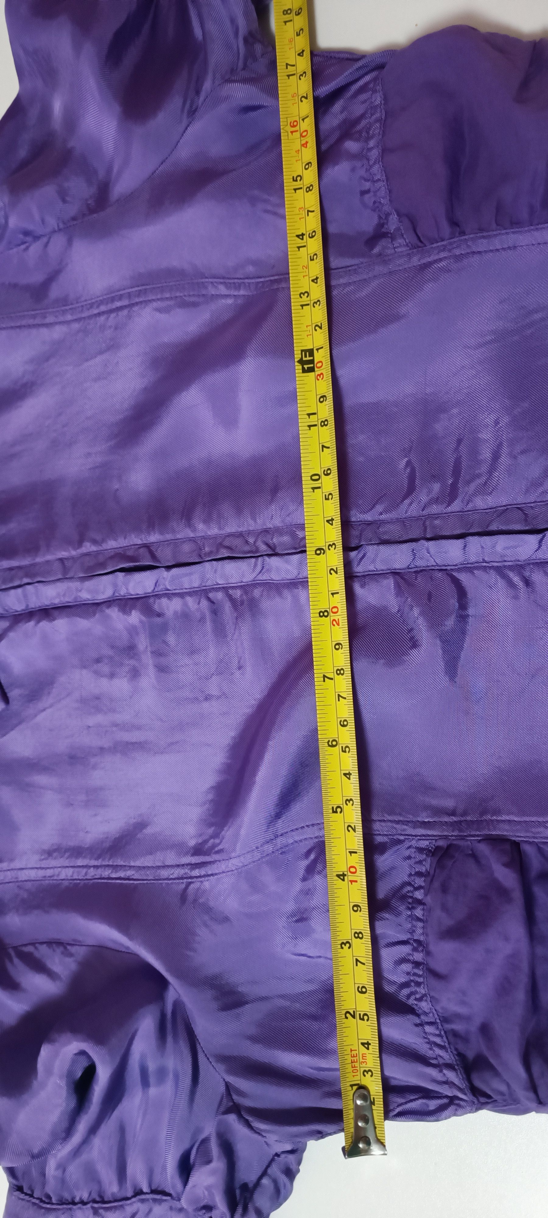 Jean Paul Gaultier Purple satin dress, with draped material Size M / US 6-8 / IT 42-44 - 24 Thumbnail