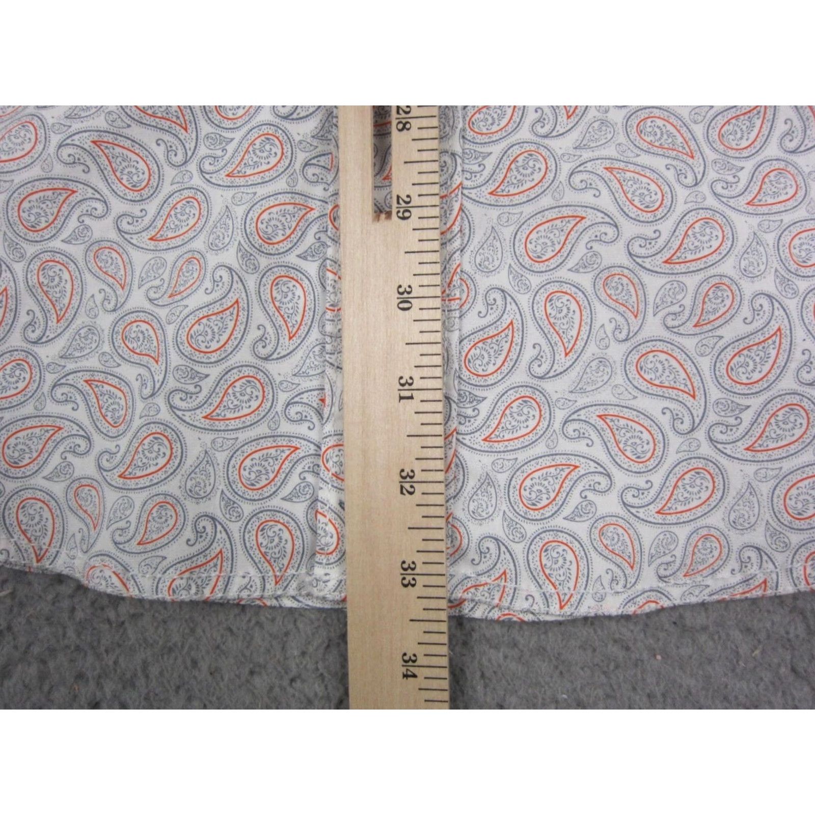 Wrangler Wrangler Shirt Mens L White Gray Paisley Snap Western Cowboy 20X Colorful Size US L / EU 52-54 / 3 - 7 Thumbnail