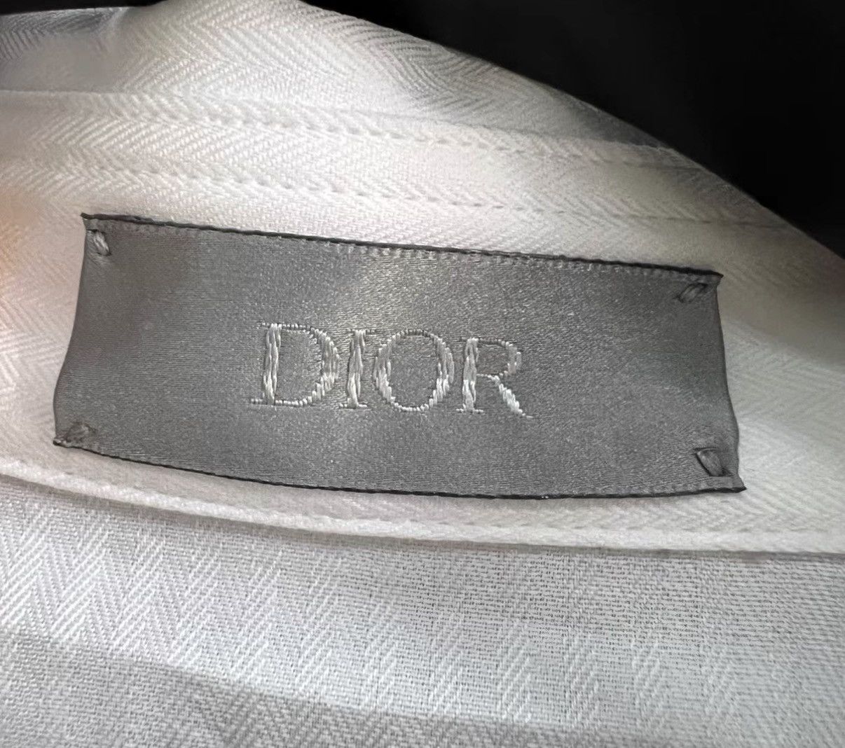Dior Dior White Striped Long Sleeve Shirt J41 Size XS / US 0-2 / IT 36-38 - 5 Thumbnail