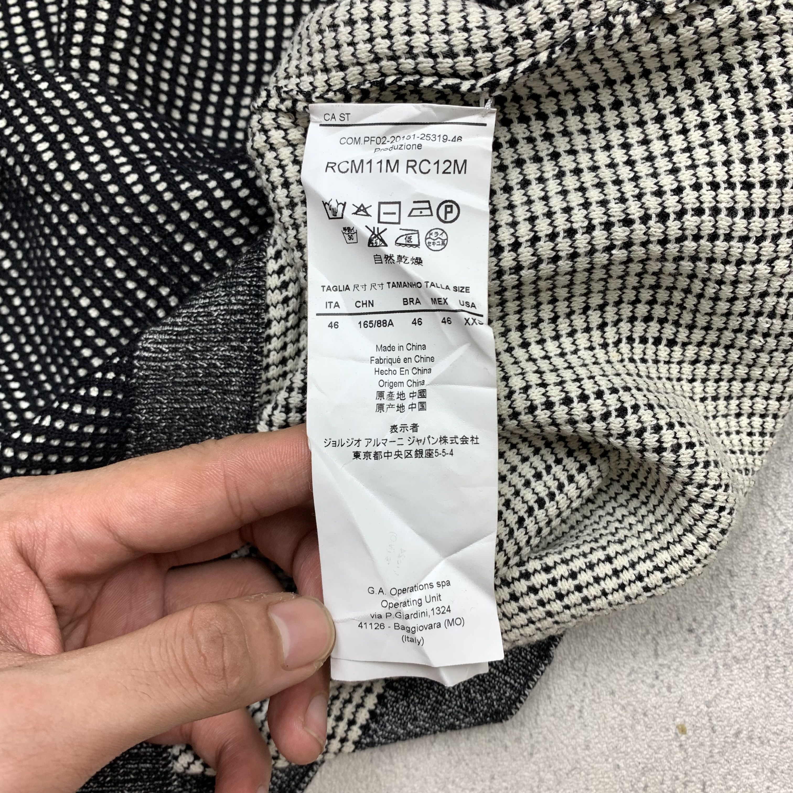 Armani Collezioni Mesh Knit Sweater Jumper