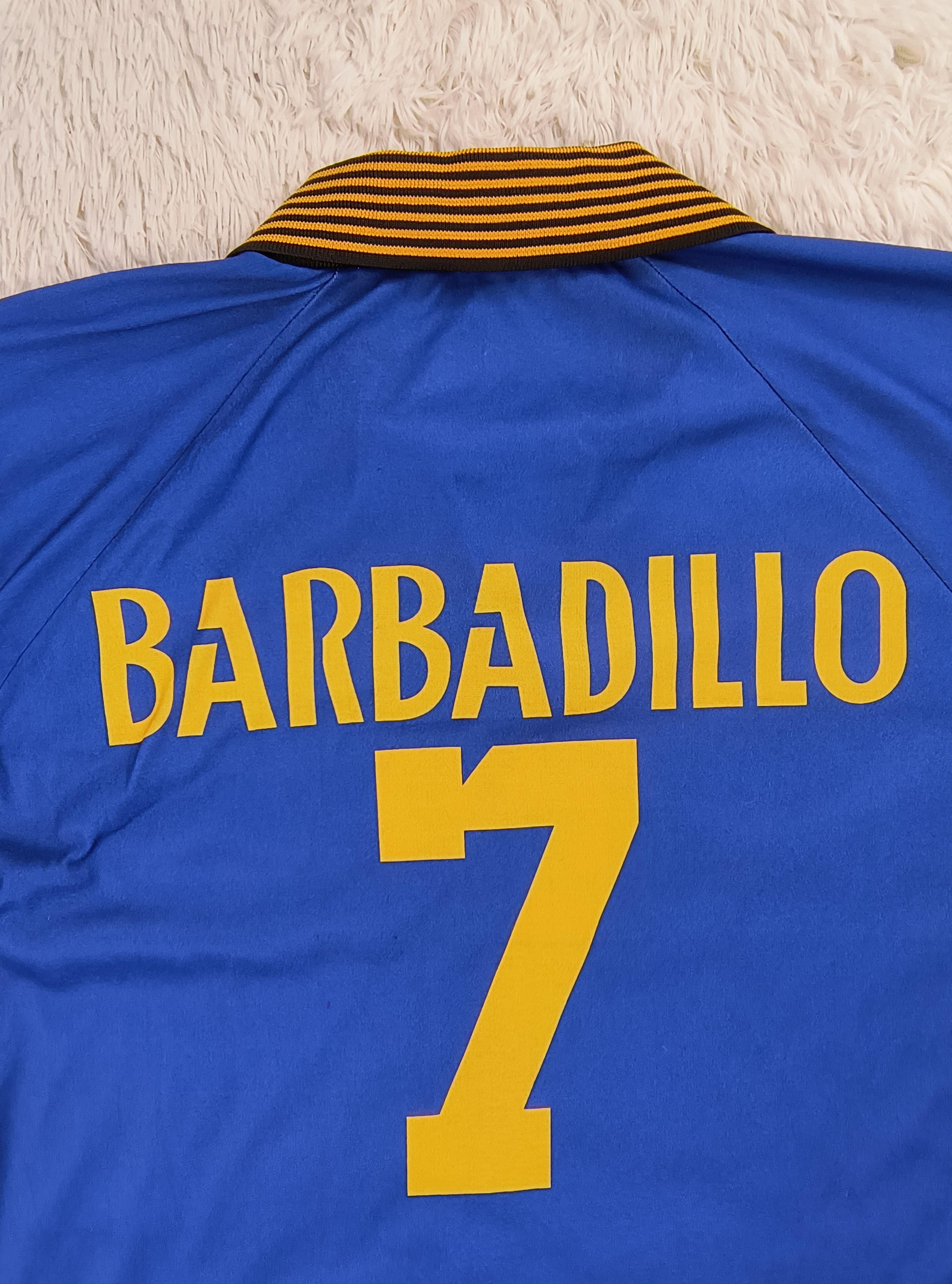 Vintage Vintage Fesago Tigres UANL #7 Barbadillo 1981/82 jersey Size US L / EU 52-54 / 3 - 7 Thumbnail