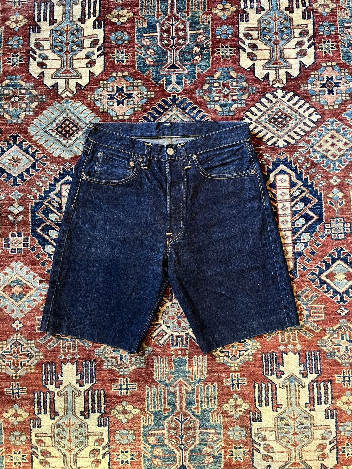 Levi's × Vintage Vintage 1964-65 Levi’s 501 denim shorts Size US 29 - 3 Thumbnail