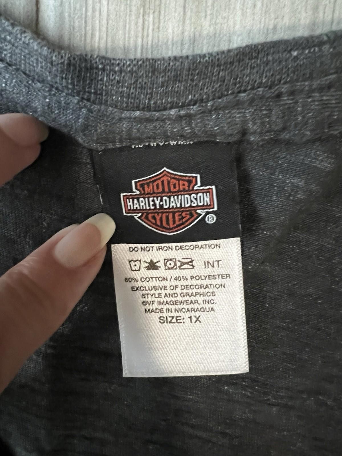 Harley Davidson Harley Davidson Bourbon Street New Orleans LA Sz 1X Size XL / US 12-14 / IT 48-50 - 2 Thumbnail