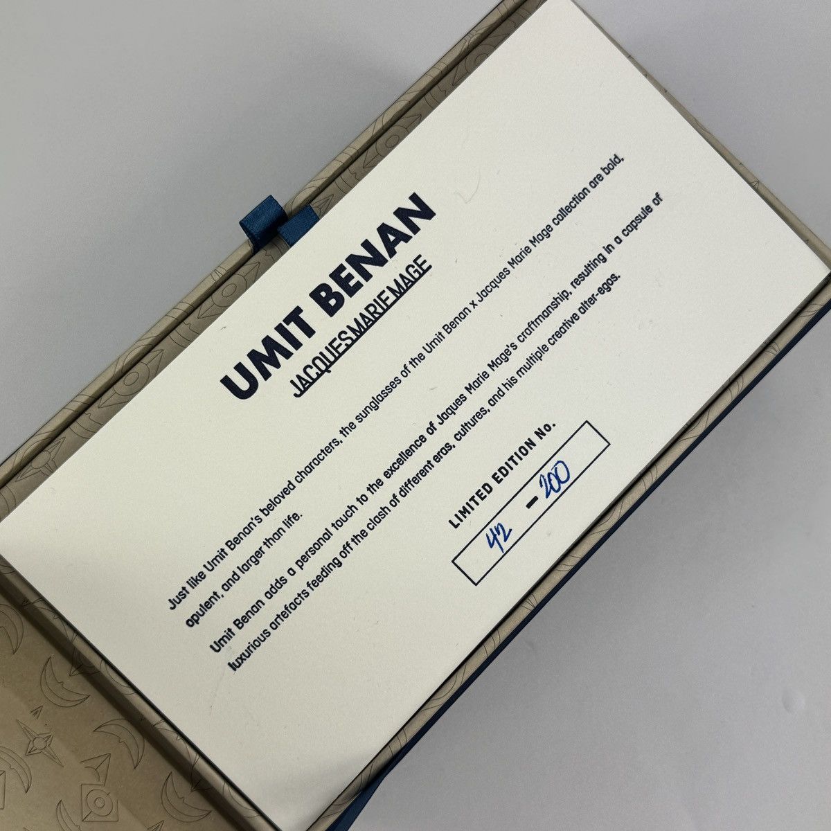 Jacques Marie Mage × Umit Benan HULYA LIMITED EDITION SUNGLASSES 42/200 Size ONE SIZE - 16 Thumbnail
