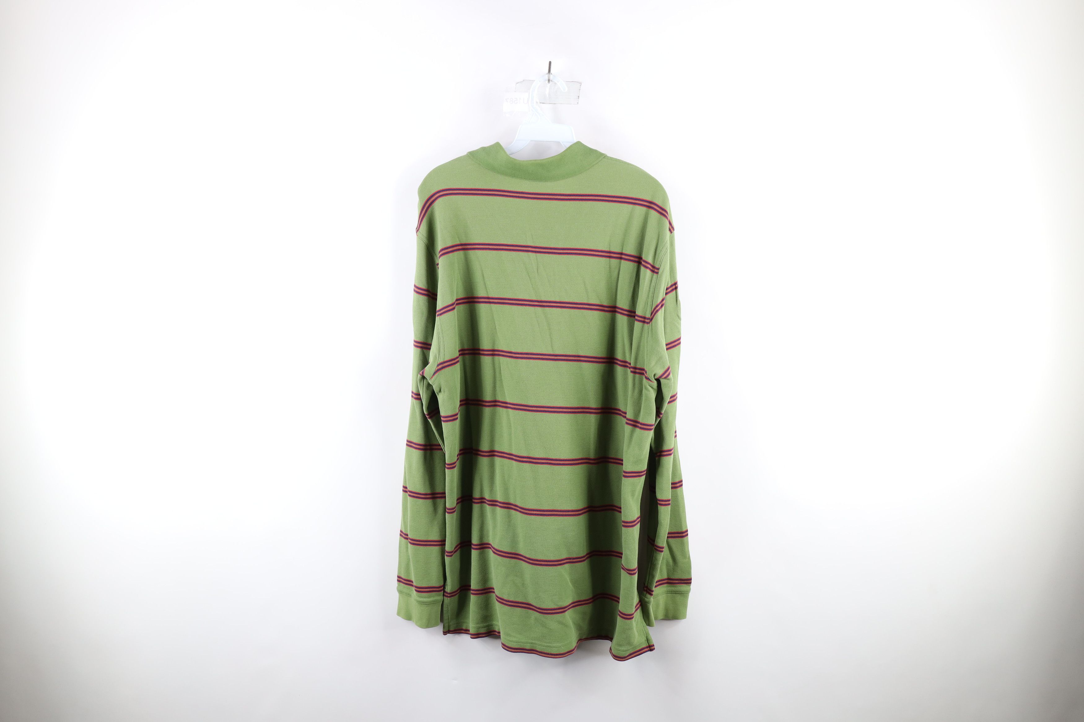 Brooks Brothers Vintage Brooks Brothers Striped Long Sleeve Rugby Polo Size US L / EU 52-54 / 3 - 7 Thumbnail