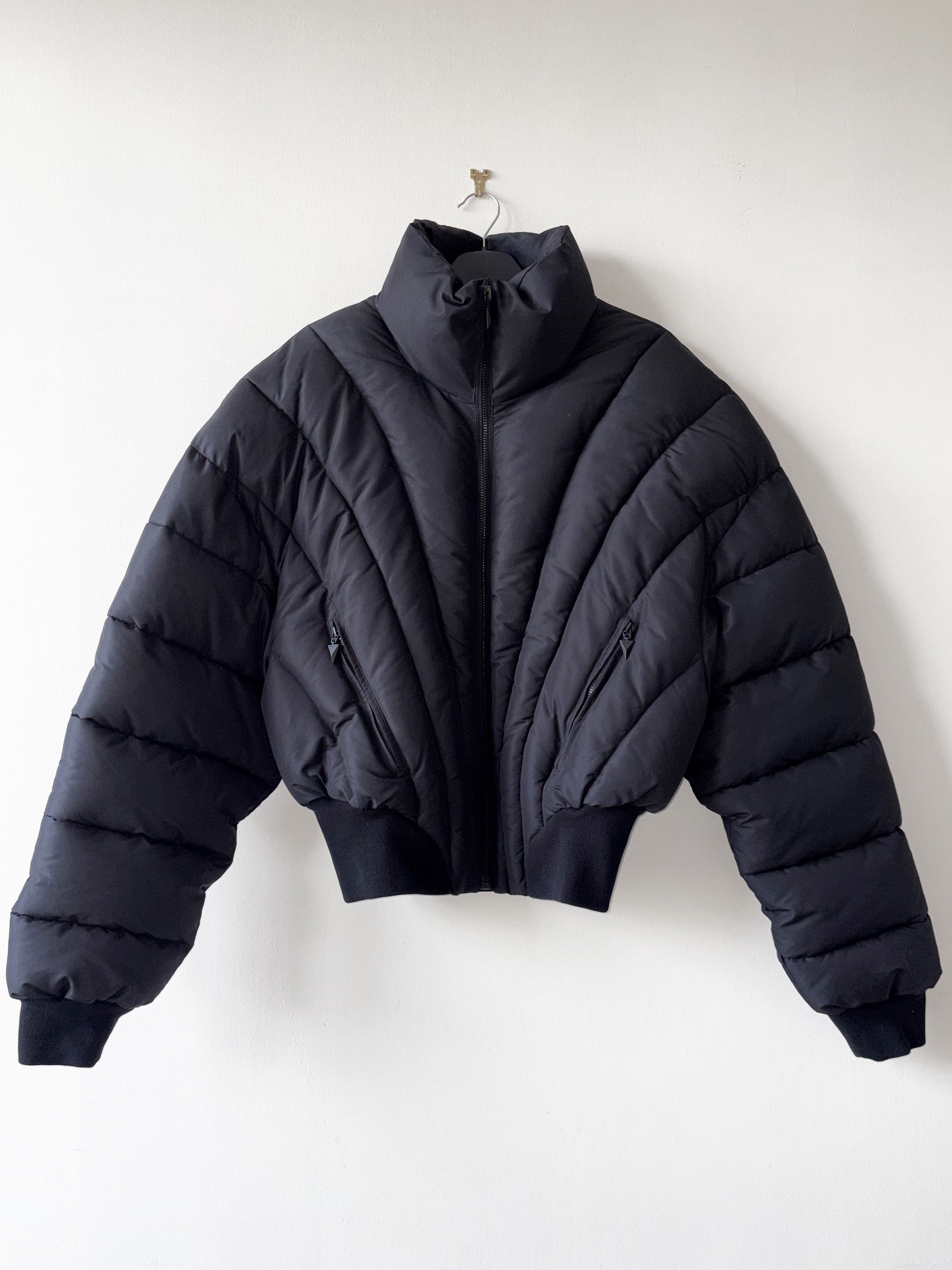 Mugler Mugler cropped bomber Size US M / EU 48-50 / 2 - 1 Thumbnail