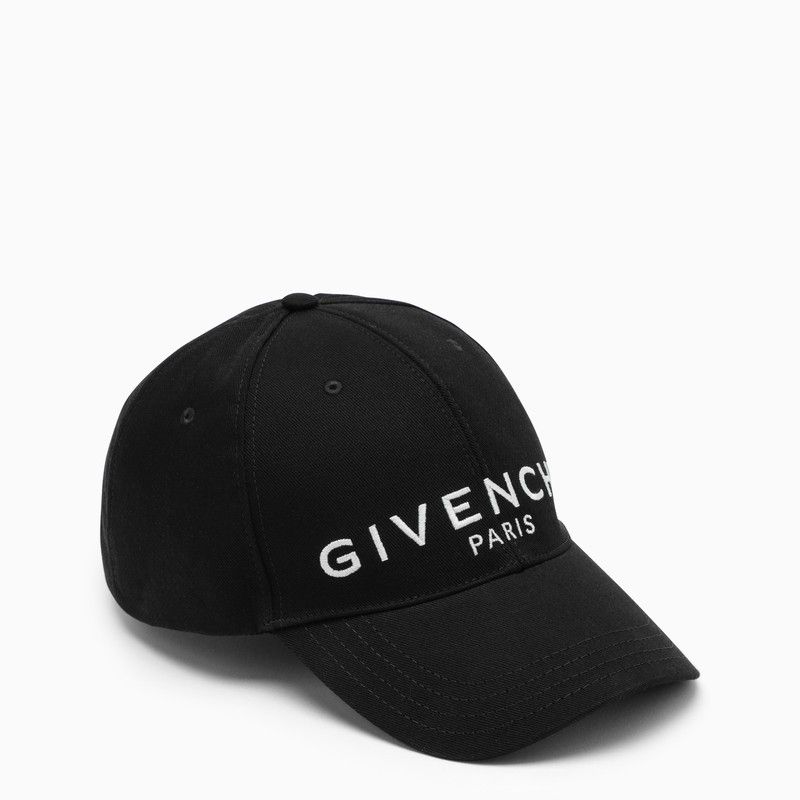 image of Givenchy Black Canvas Cap, Men's