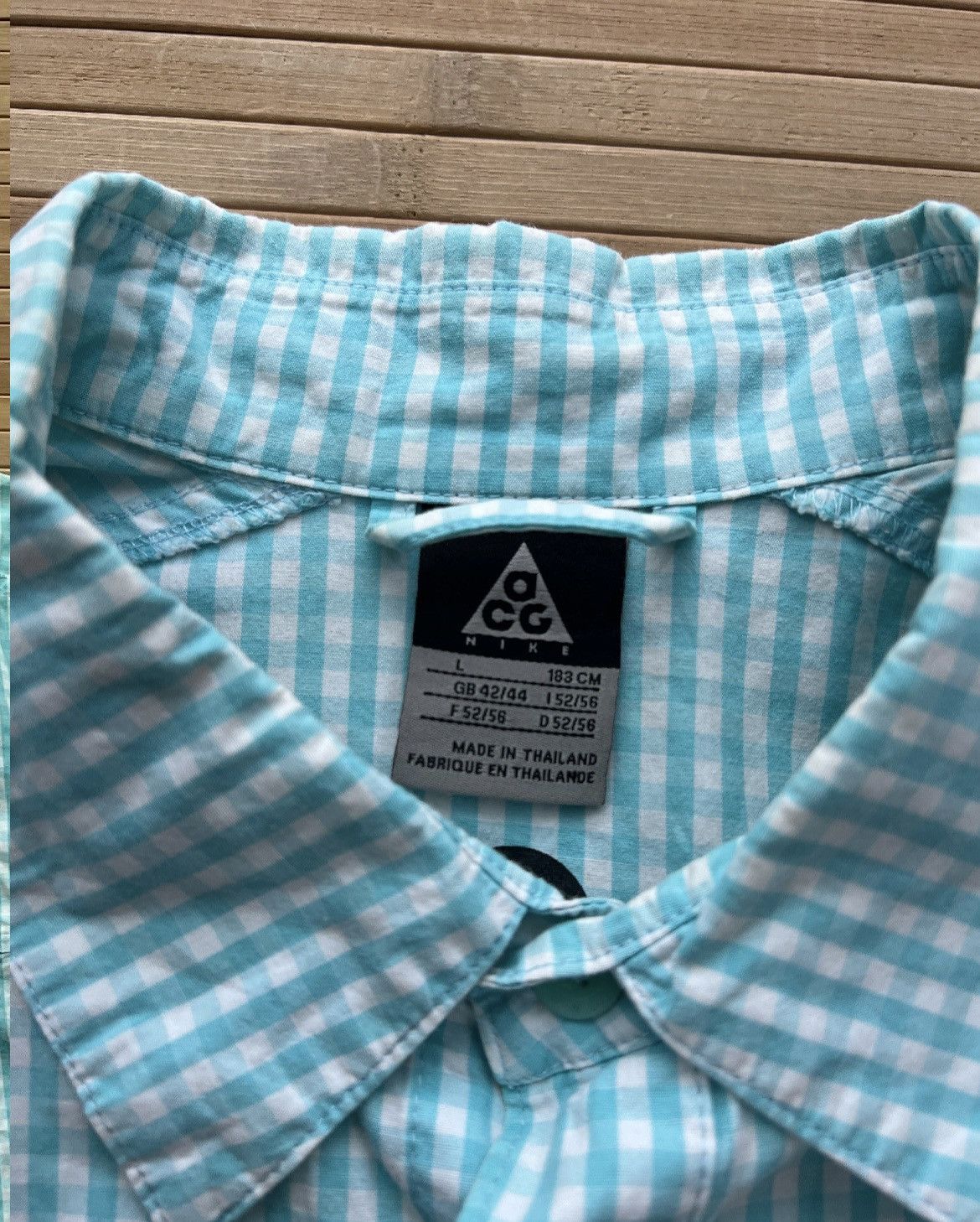 Nike ACG Vintage ACG Stripped shirt Size US XL / EU 56 / 4 - 3 Thumbnail