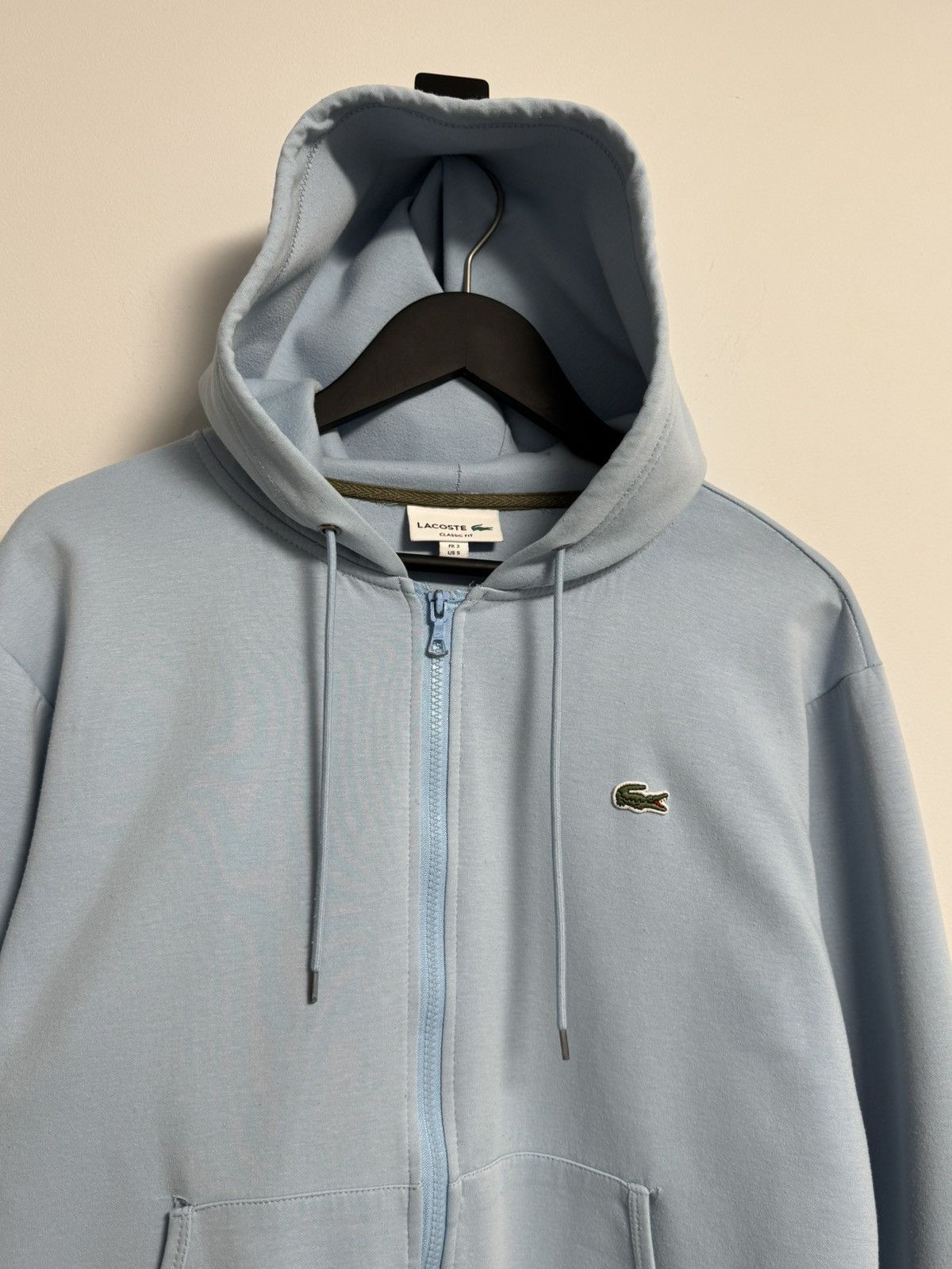 Lacoste Lacoste Vintage Y2K style Zip Hoodie Blue Size US S / EU 44-46 / 1 - 2 Thumbnail