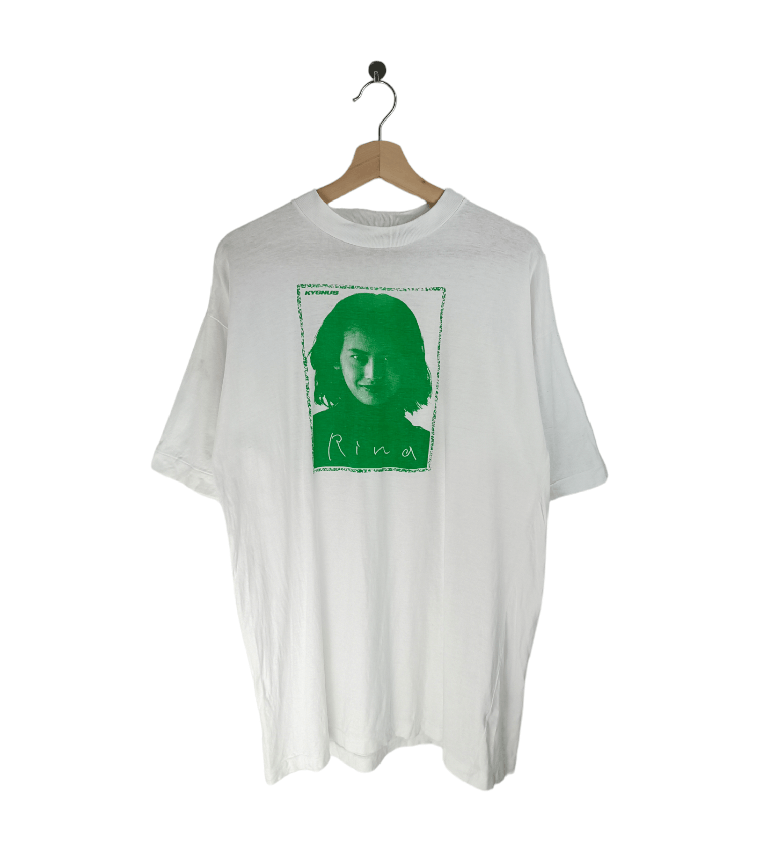 Japanese Brand VINTAGE 90'S RINA KYGNUS JAPAN SINGER ACTOR BEAUTY SEXY RARE Size US L / EU 52-54 / 3 - 1 Thumbnail