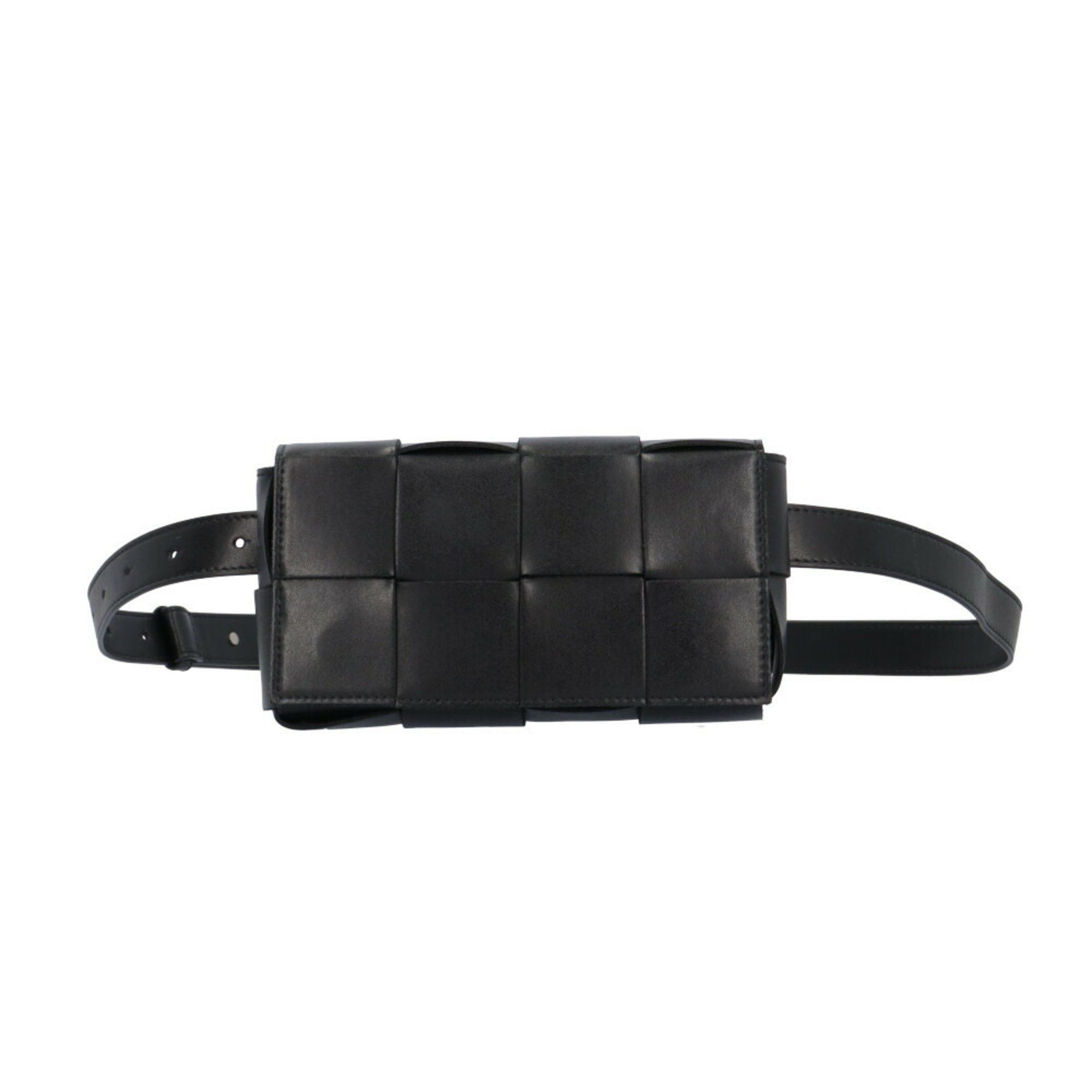 Bottega Veneta Cassette Belt Bag Mini Maxi Intrecciato Waist Leather Black Unisex Bottegaveneta Body, Women's