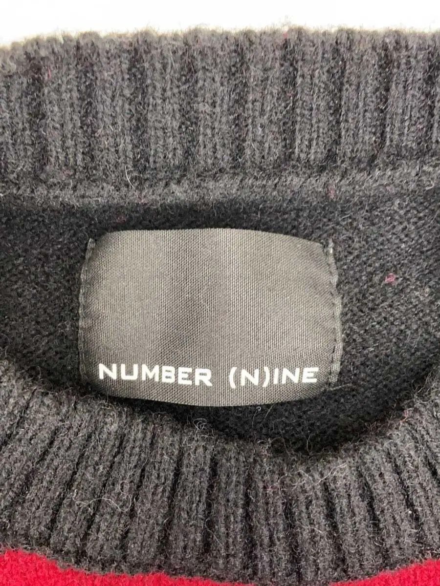 Number (N)ine Cobain Striped Wool Knit Sweater Size US XL / EU 56 / 4 - 4 Thumbnail