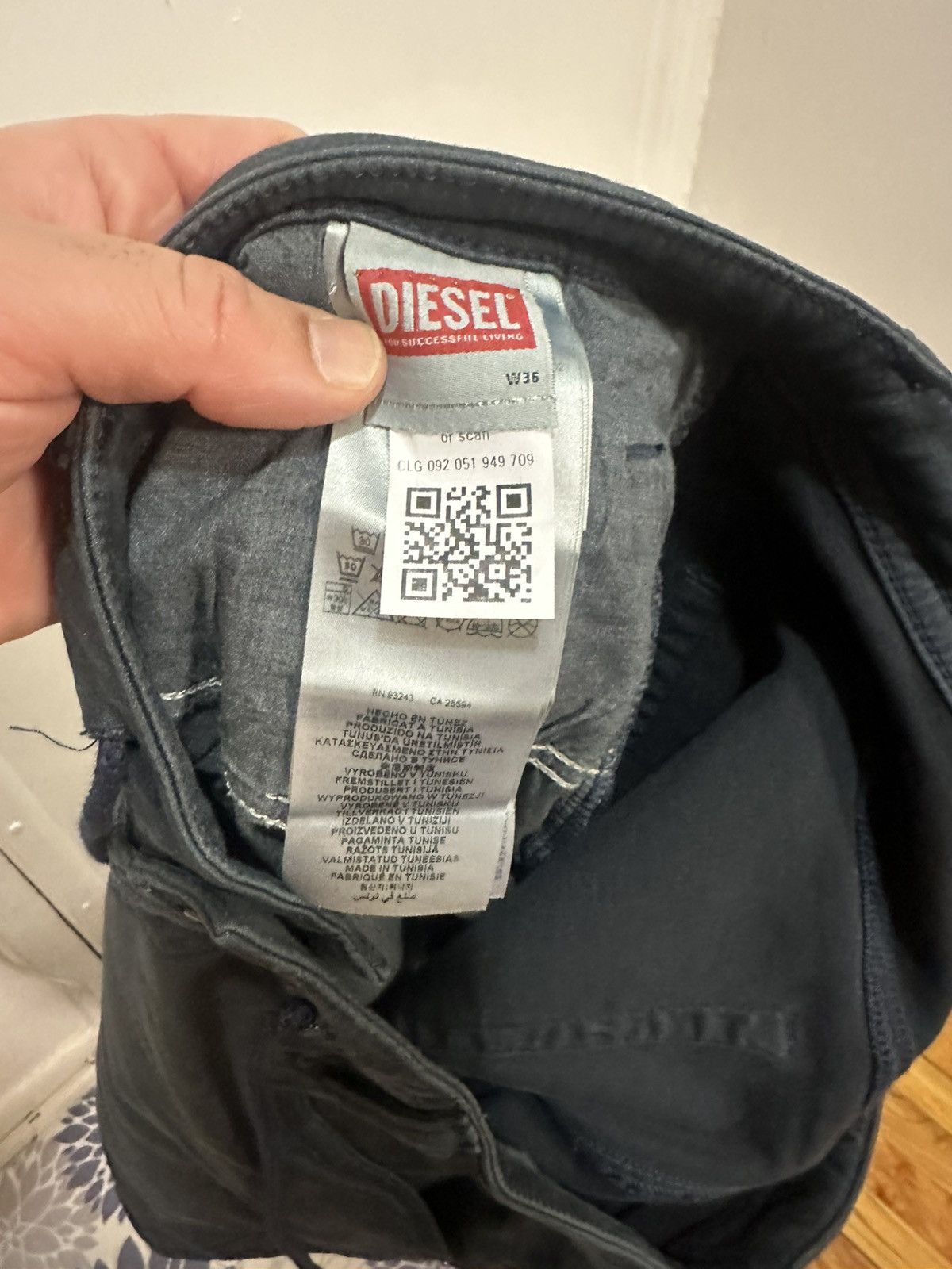 Diesel Diesel Thommer Jogg Jeans Size US 36 / EU 52 - 3 Thumbnail