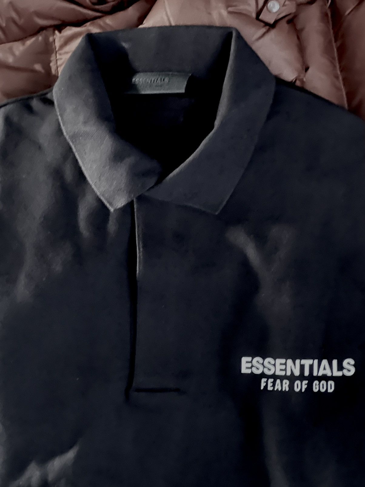 Fear of God Fear Of God Essential Rugby Sweatshirt Black L Size US L / EU 52-54 / 3 - 3 Thumbnail
