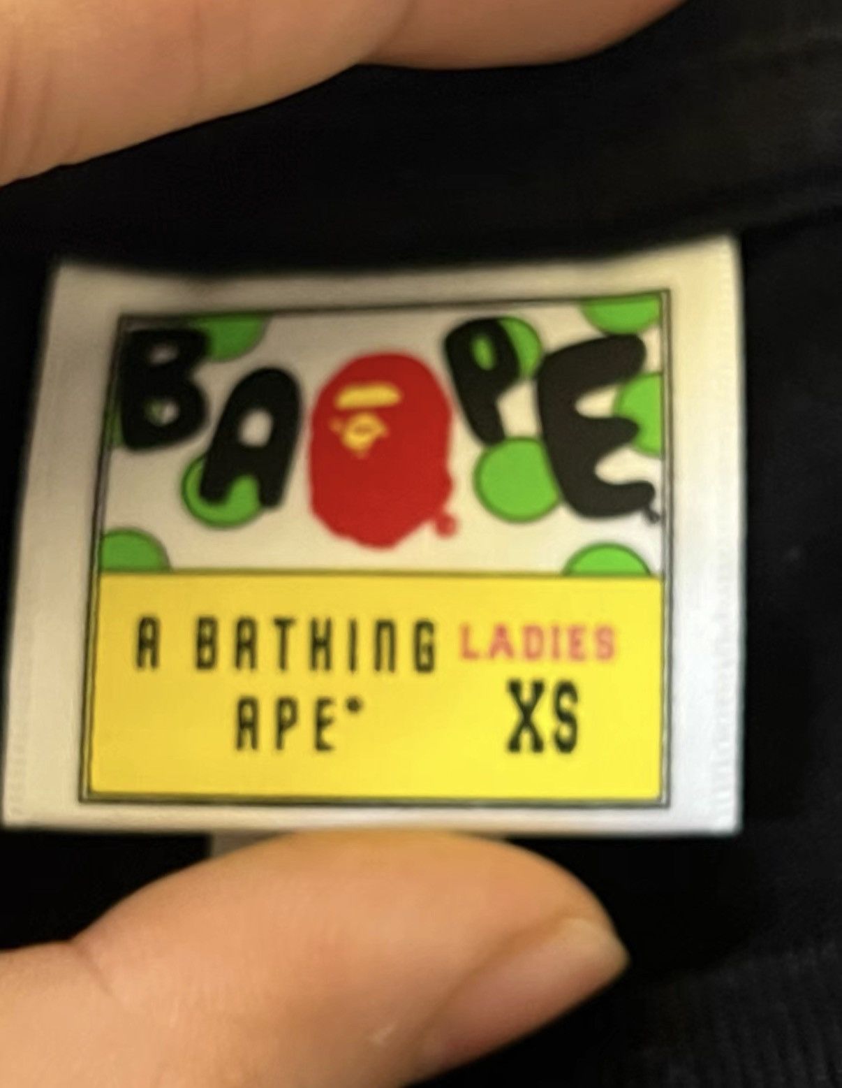 Bape BAPE OG Nigo era, big ape head short-sleeve tee Size US S / EU 44-46 / 1 - 3 Thumbnail
