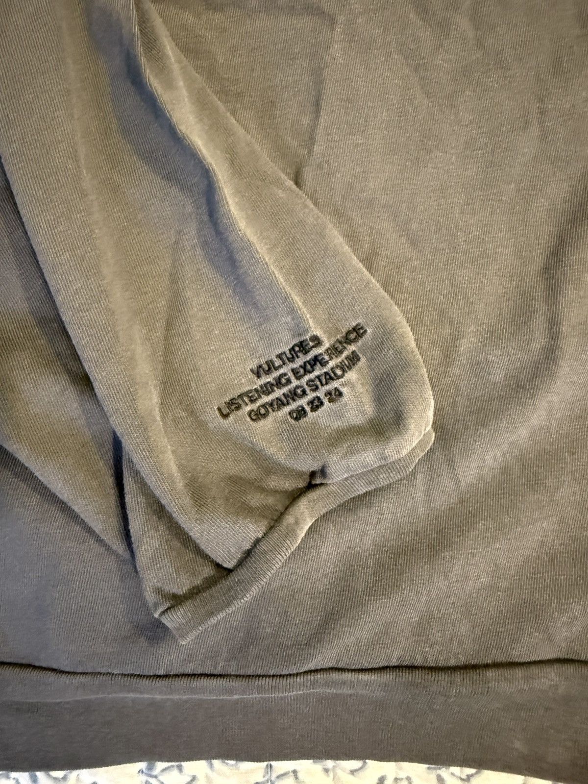Kanye West ¥$ Yeezy Vultures LE United Center Zip-Up Hoodie Grey Size US L / EU 52-54 / 3 - 3 Thumbnail