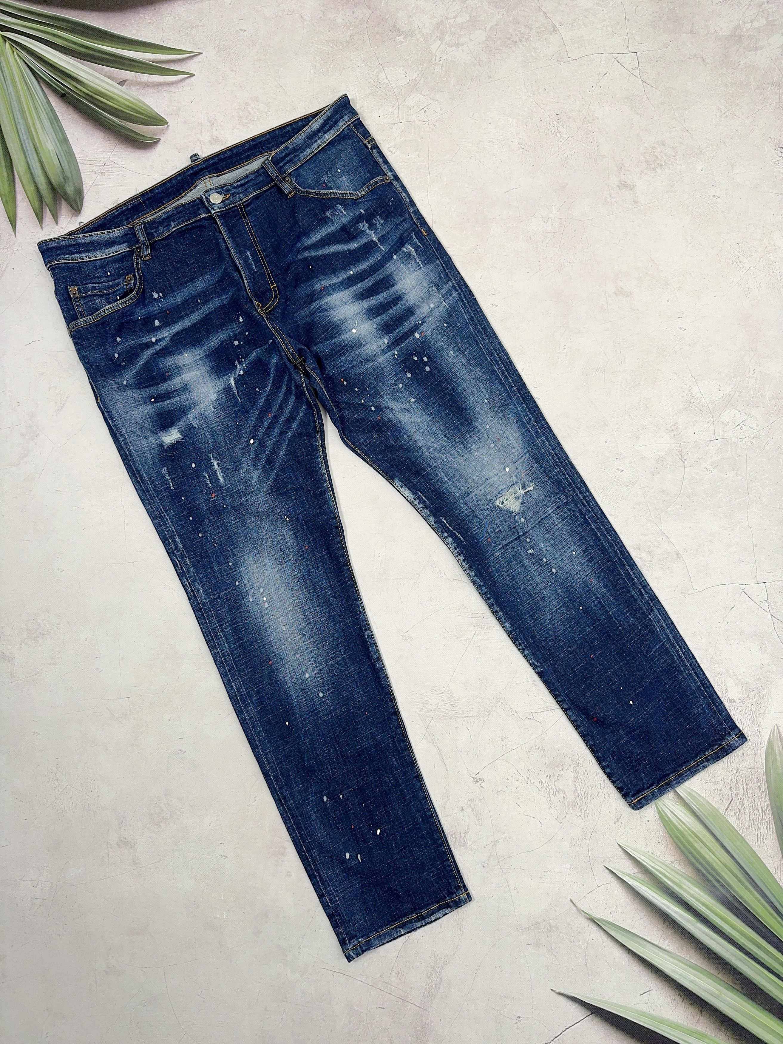 Dsquared2 Dsquared2 Denim Pants Jeans Tidy Biker Jean Size US 36 / EU 52 - 2 Thumbnail