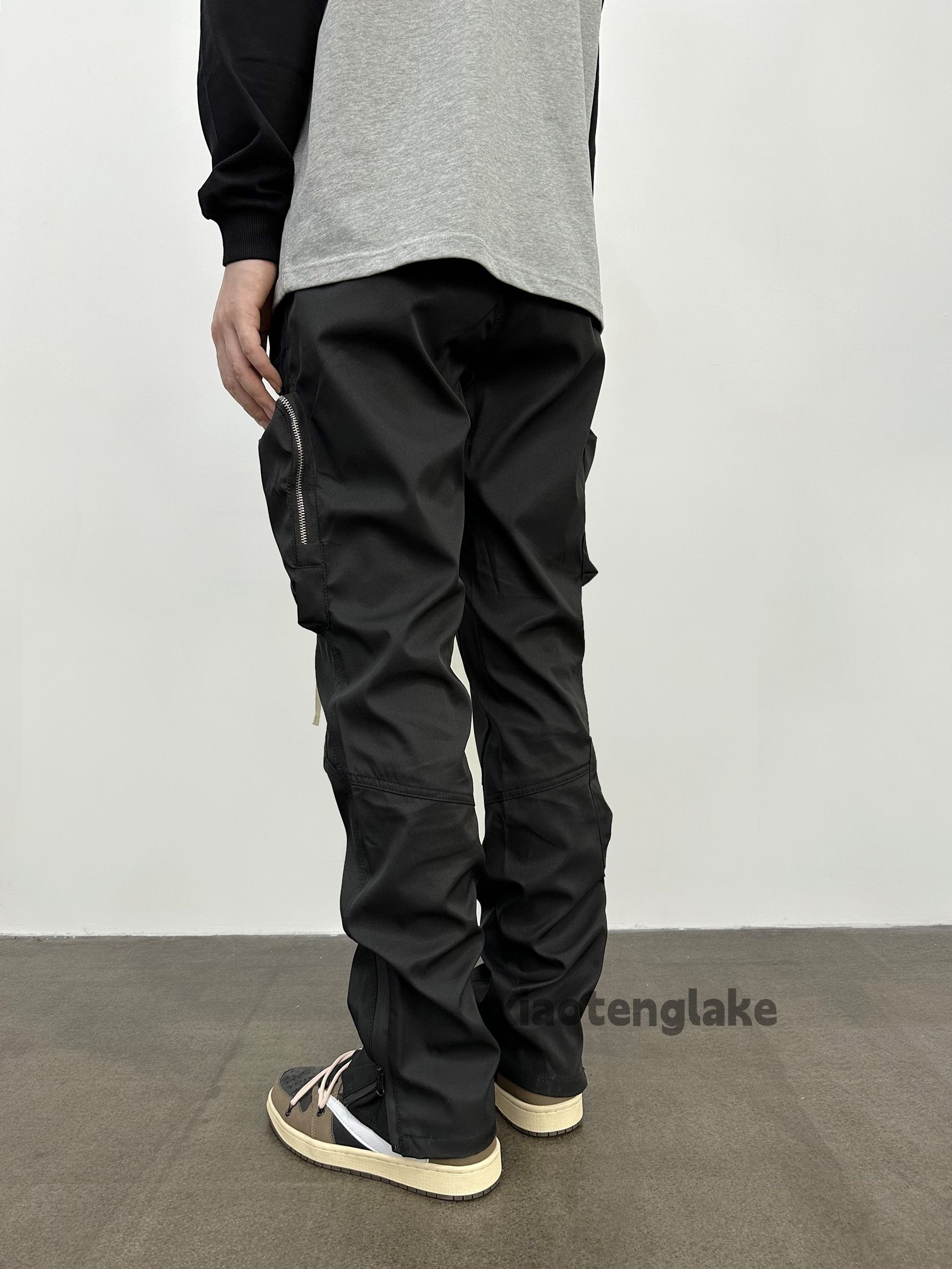 Designer × Japanese Brand × Vintage Zipper utility military tactical bootcut punk cargo pants Size US 32 / EU 48 - 4 Thumbnail