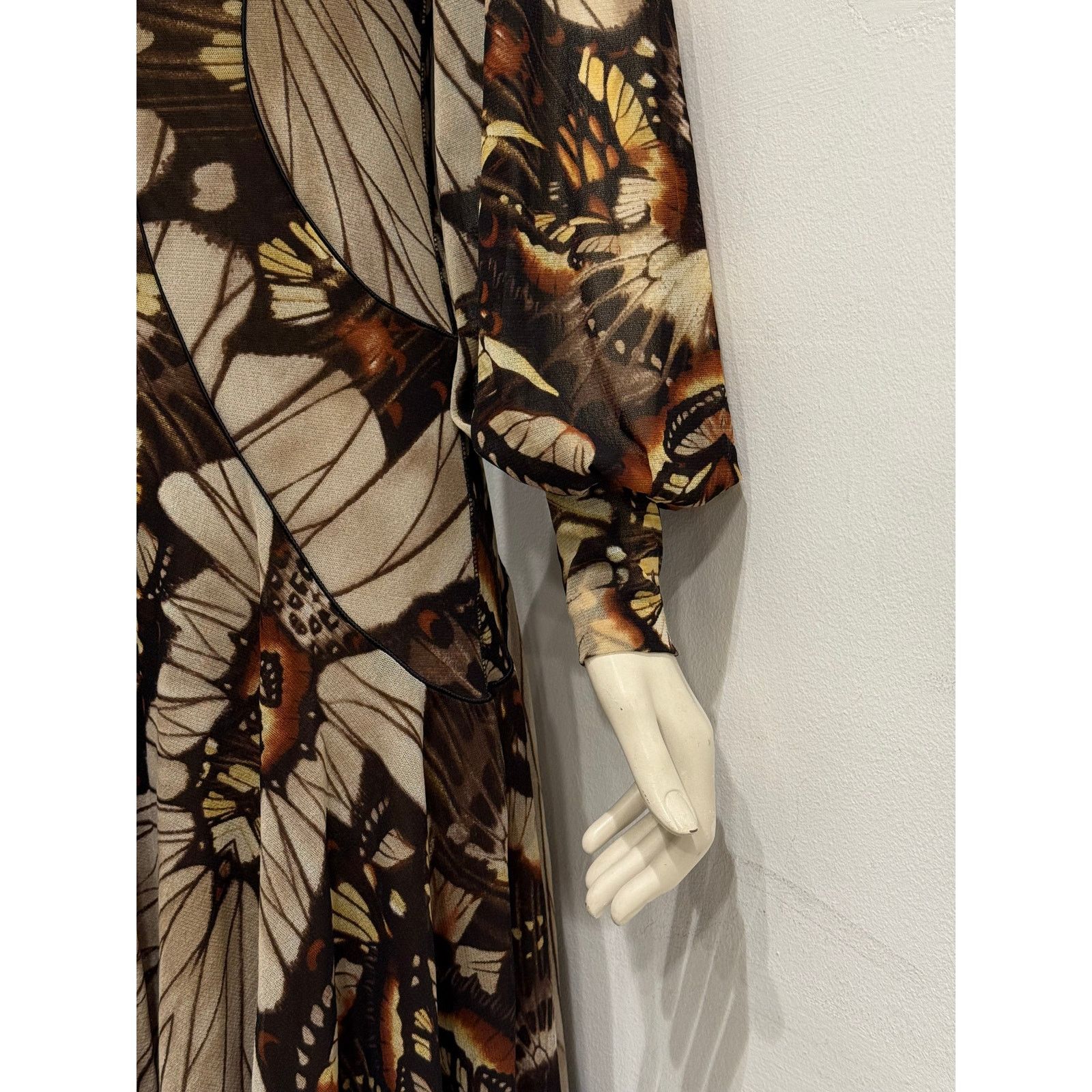 Jean Paul Gaultier S/S2003 Jean Paul Gaultier butterfly midi dress Size M / US 6-8 / IT 42-44 - 7 Thumbnail
