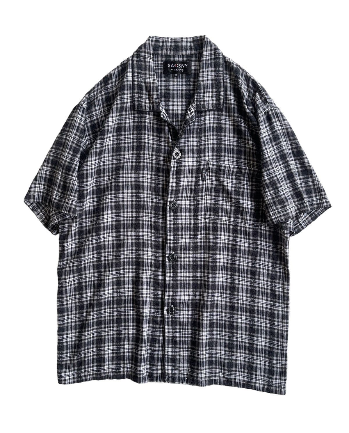 Yohji Yamamoto Yohji Yamamoto Y’Saacs Checkered Button-Up Size US M / EU 48-50 / 2 - 1 Thumbnail