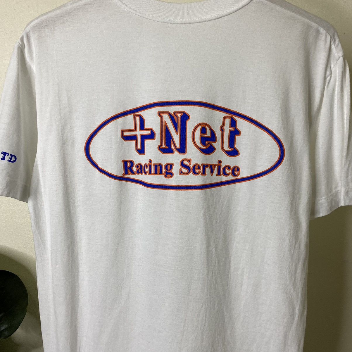 Vintage Vintage 90s +Net Racing Service Sawa Co Ltd Racing T Shirt Size US M / EU 48-50 / 2 - 2 Thumbnail