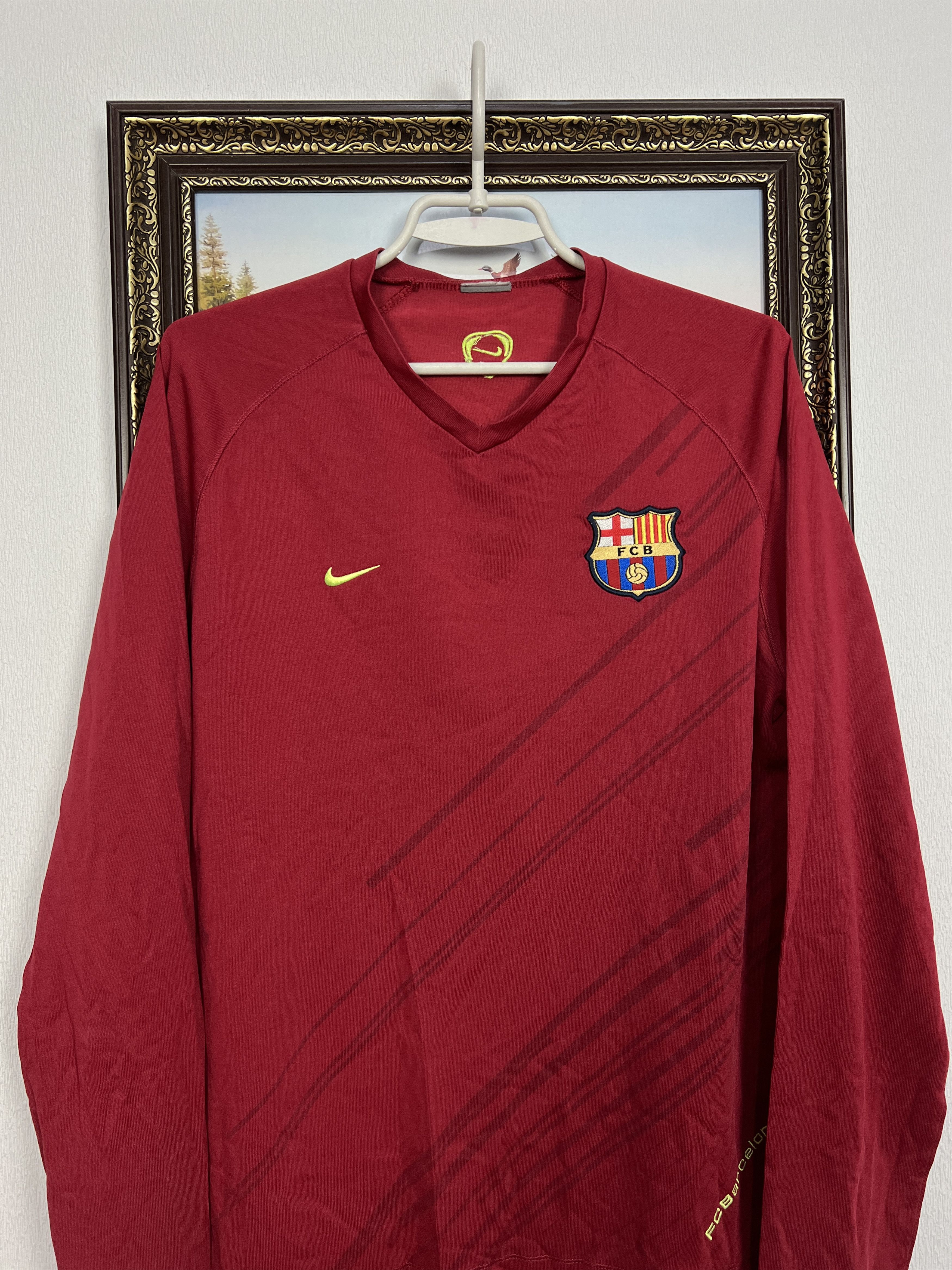Nike FC Barcelona Football Train Sweatshirt Track Top Rare Size US M / EU 48-50 / 2 - 2 Thumbnail